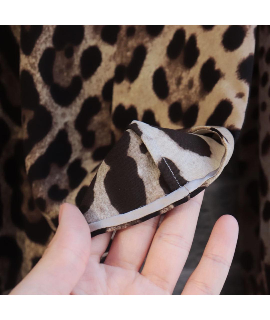 DOLCE&GABBANA Мульти шелковая блузы, фото 7