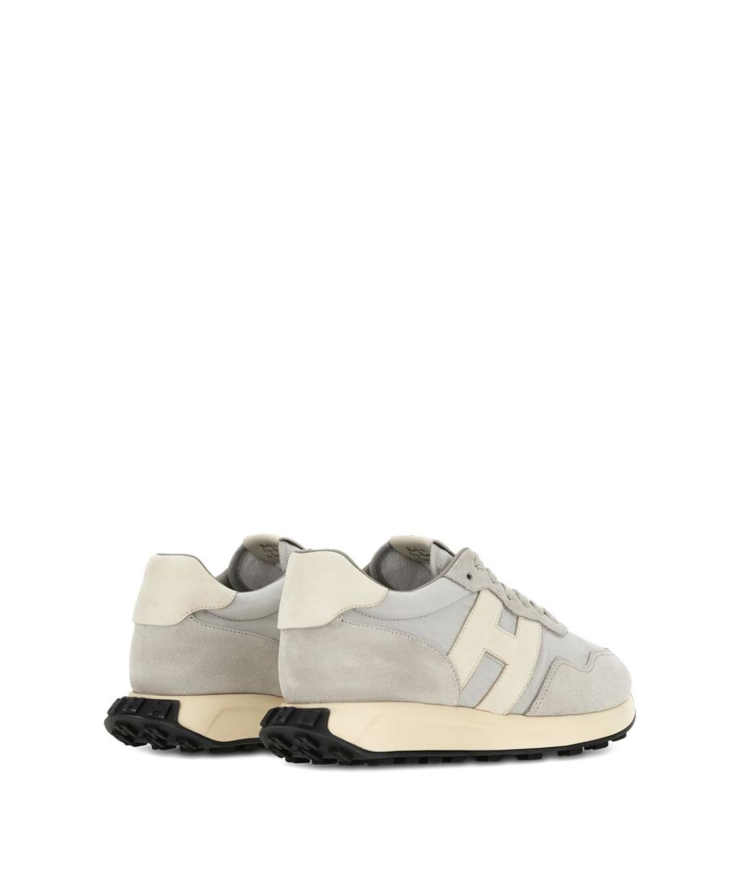 HOGAN Серые высокие кроссовки / кеды, фото 4