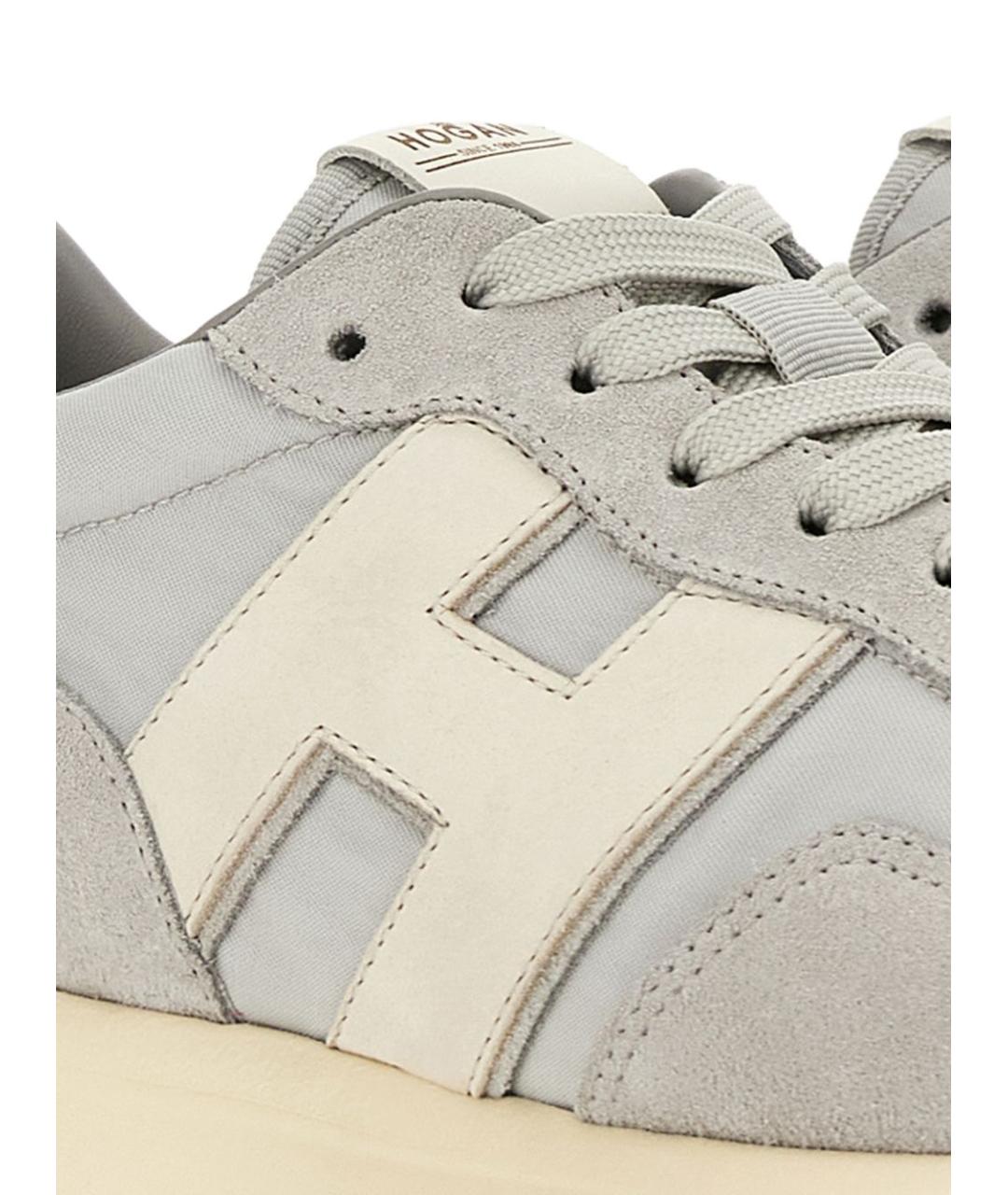 HOGAN Серые высокие кроссовки / кеды, фото 5