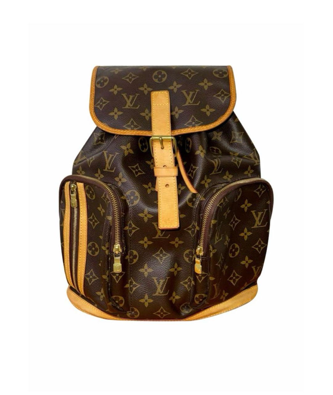 LOUIS VUITTON Коричневый рюкзак, фото 1