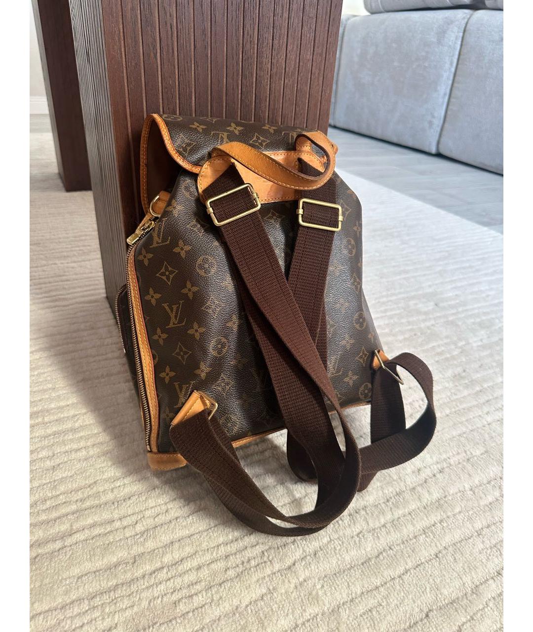 LOUIS VUITTON Коричневый рюкзак, фото 3