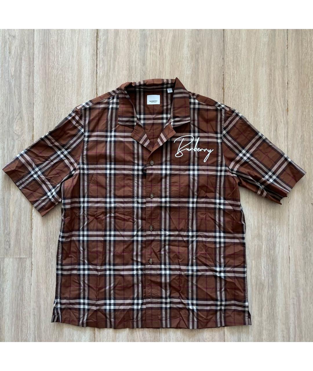 BURBERRY Мульти хлопковая кэжуал рубашка, фото 2