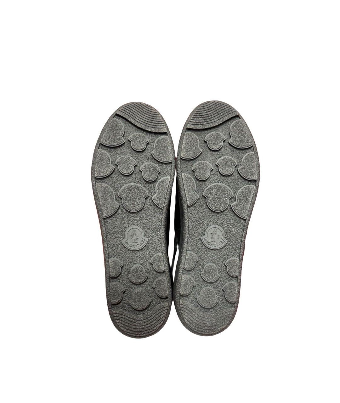 MONCLER Черные сапоги, фото 4