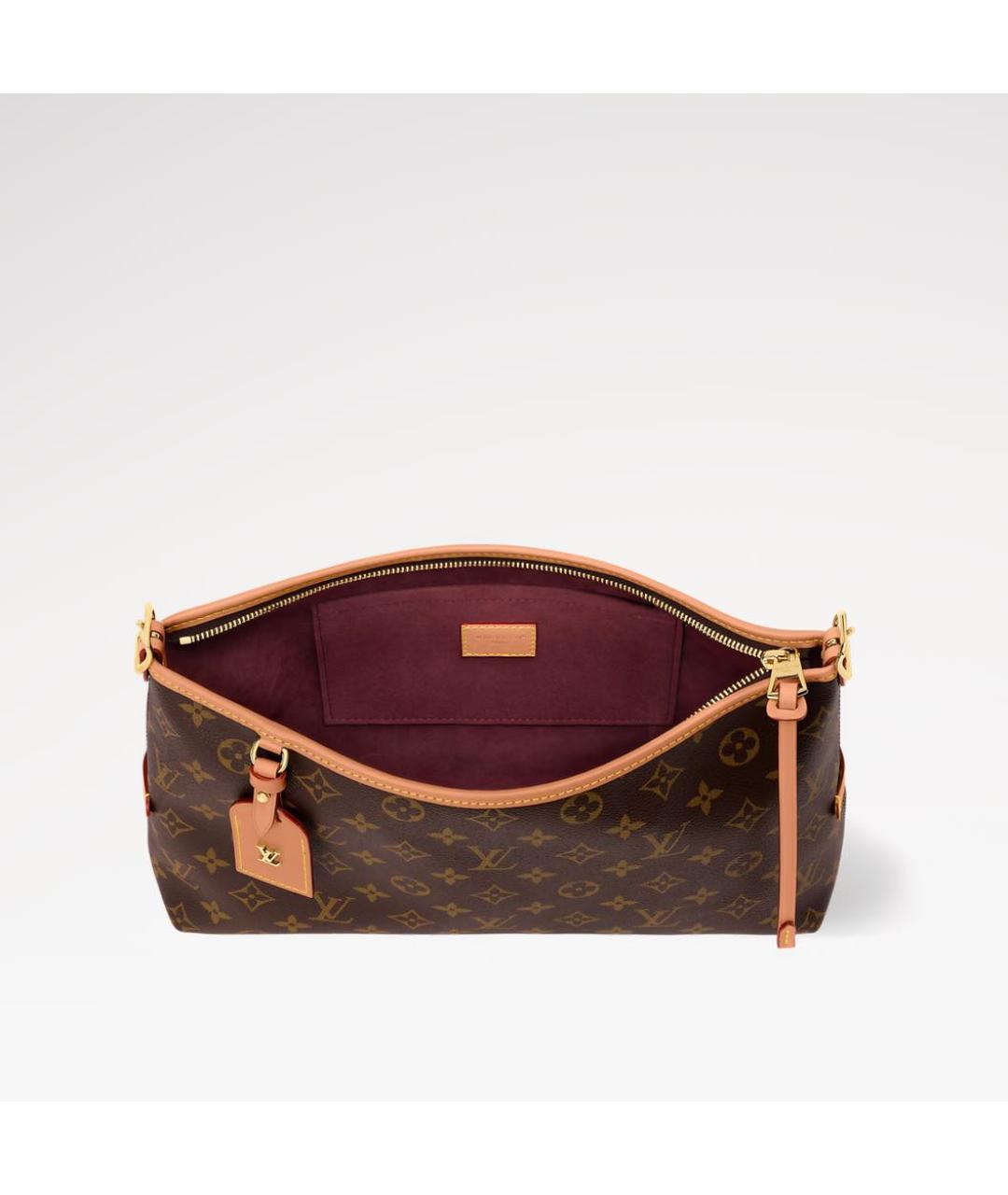 LOUIS VUITTON Коричневая сумка тоут, фото 4