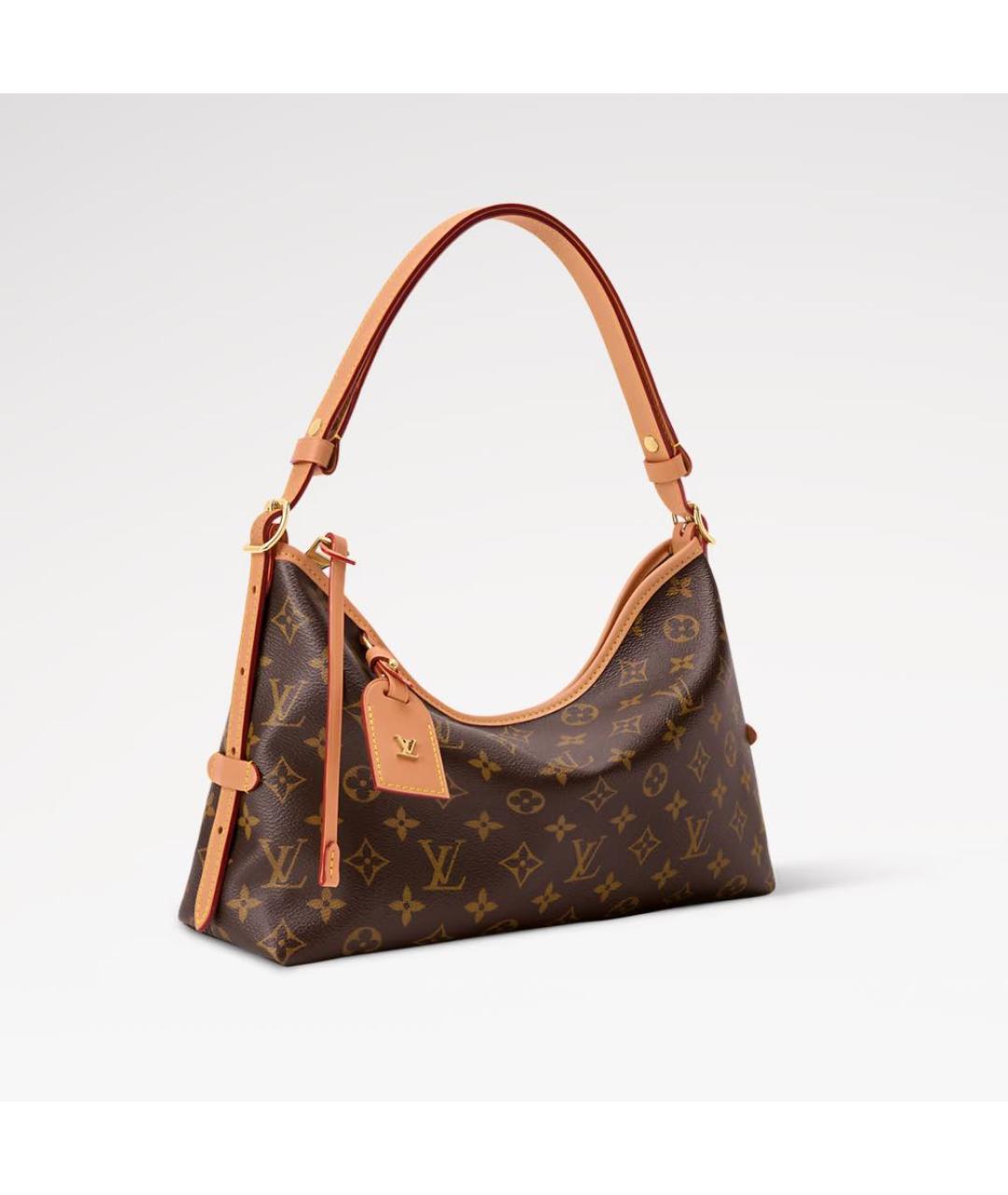 LOUIS VUITTON Коричневая сумка тоут, фото 3