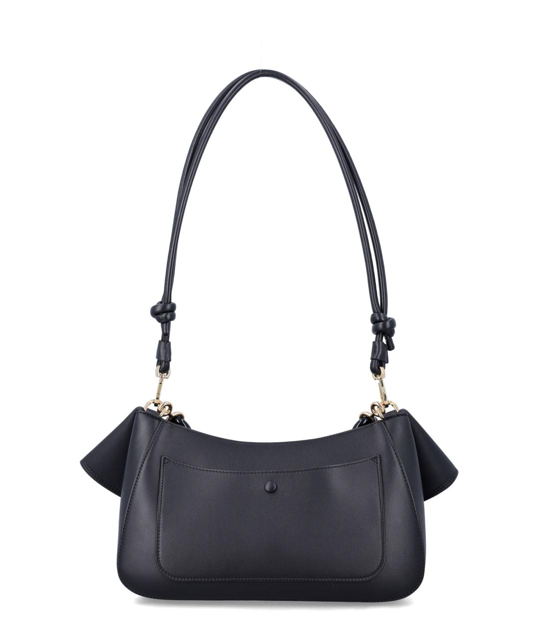 LOEWE Черная кожаная сумка через плечо, фото 3