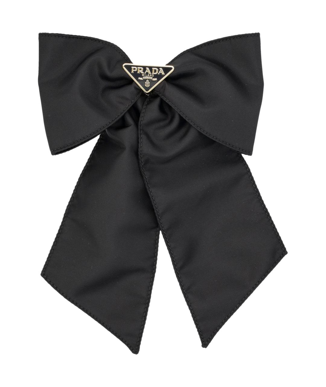 PRADA Черная заколка, фото 1