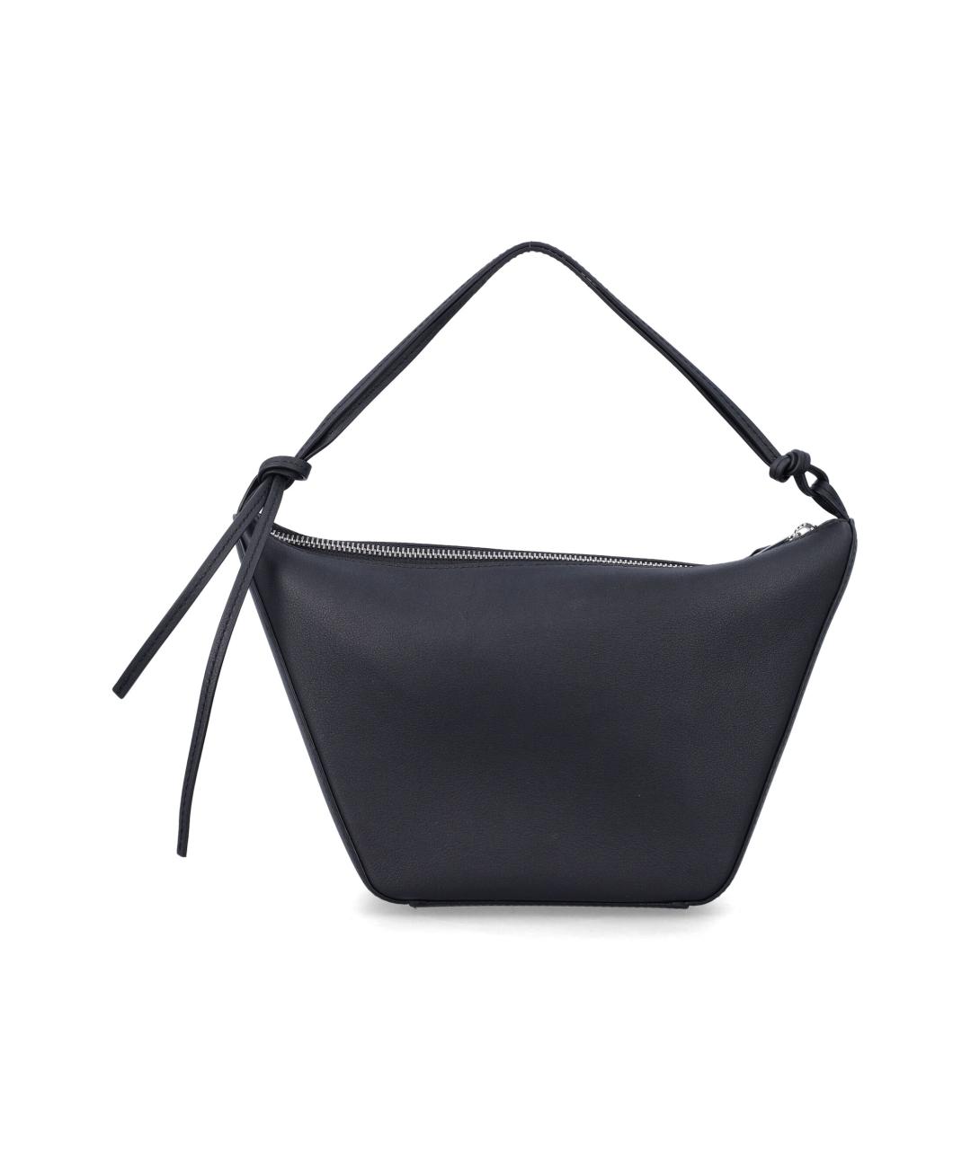 LOEWE Черная кожаная сумка через плечо, фото 3