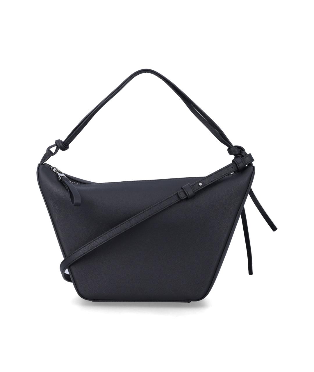 LOEWE Черная кожаная сумка через плечо, фото 1