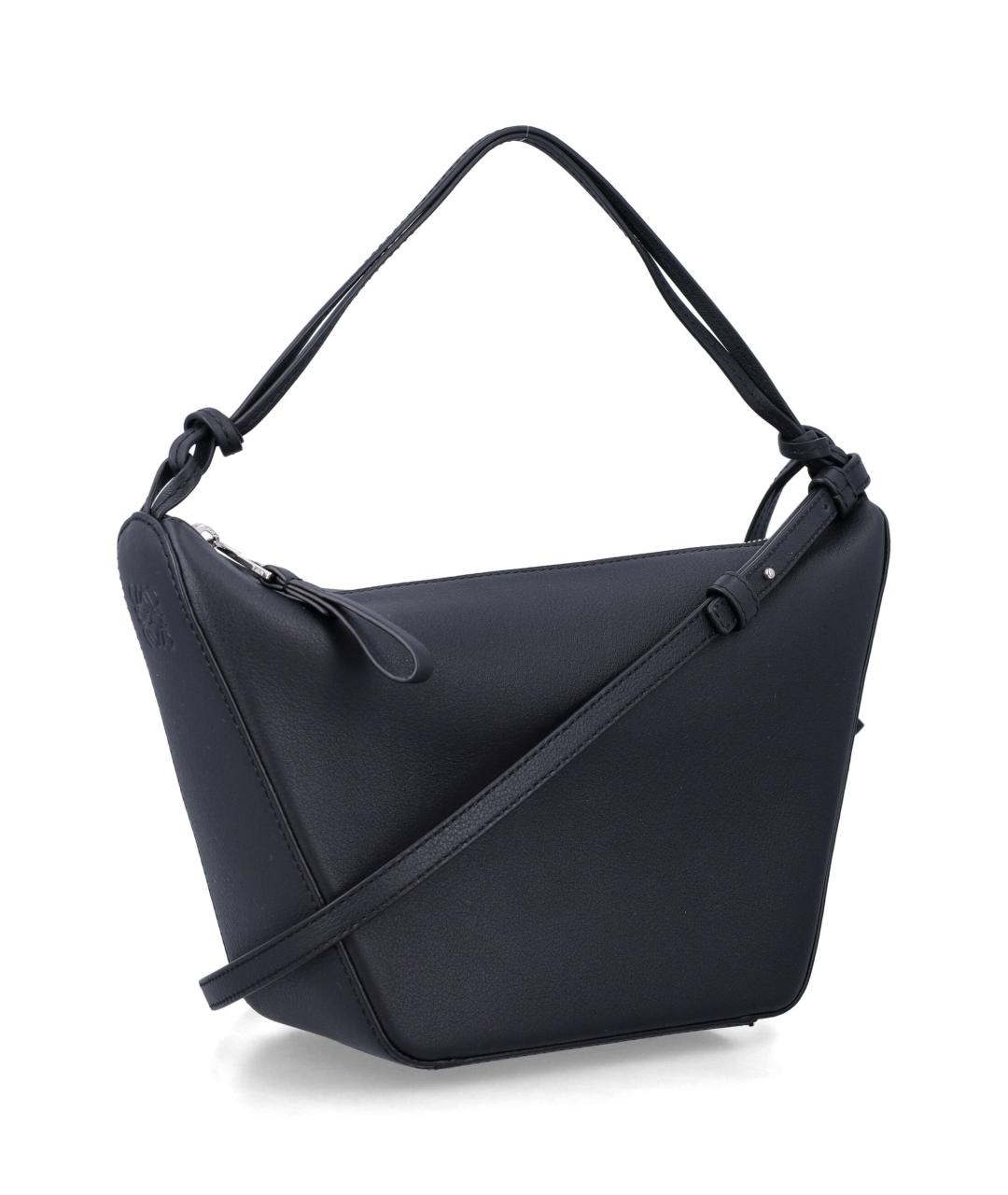 LOEWE Черная кожаная сумка через плечо, фото 2