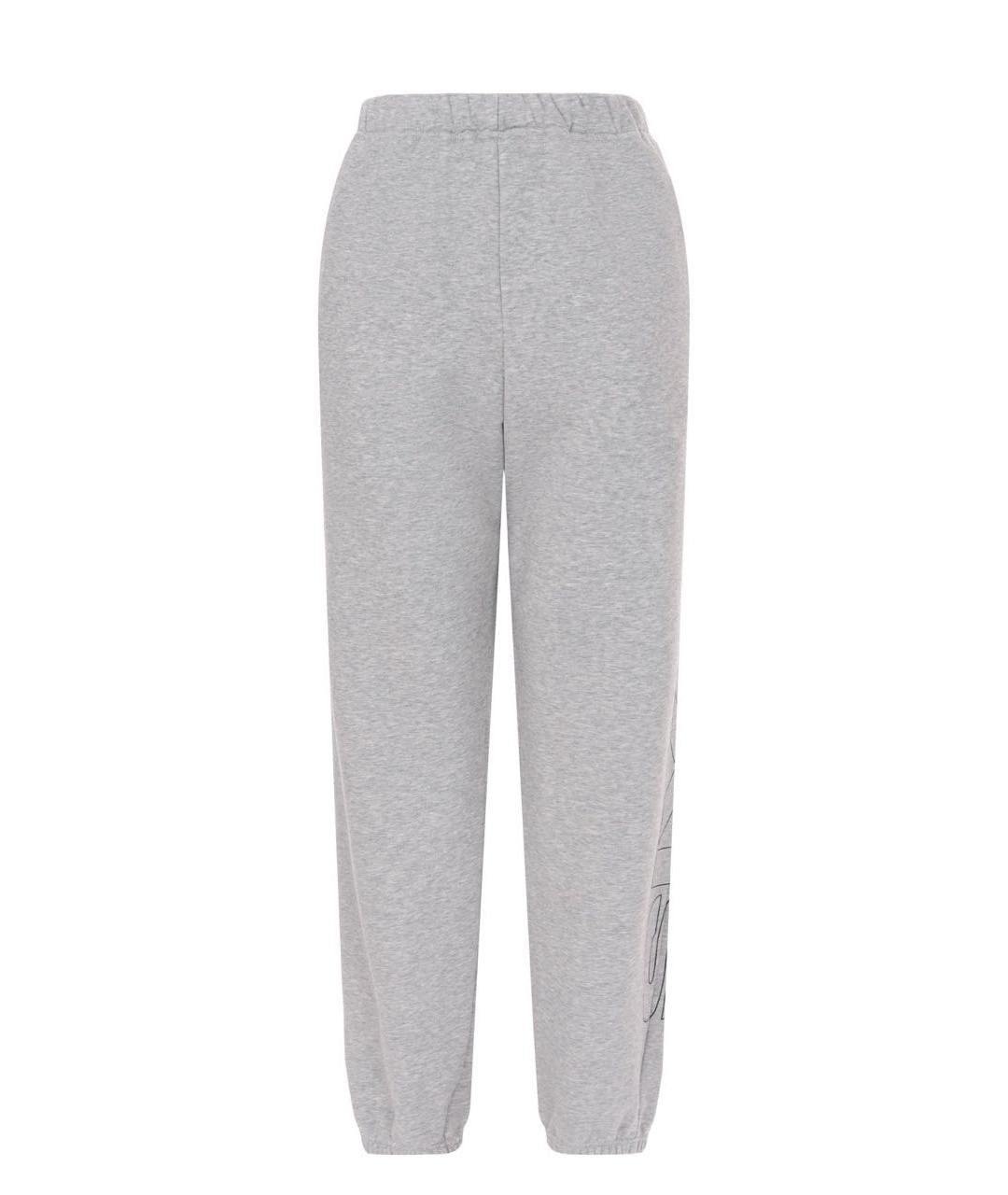 MM6 MAISON MARGIELA Серые хлопковые спортивные брюки и шорты, фото 1