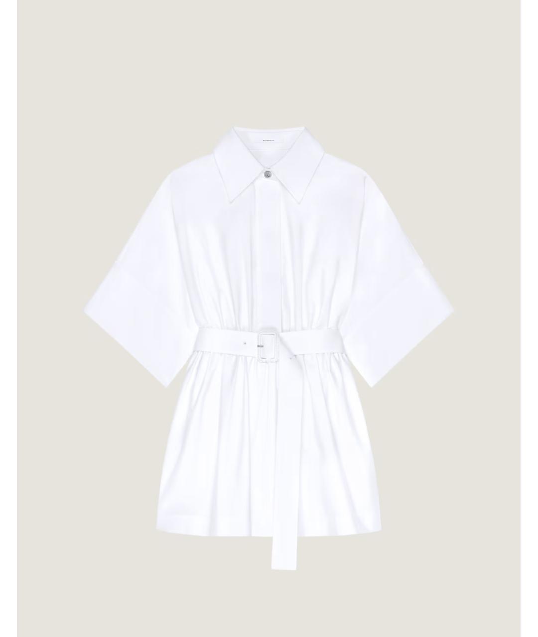 GIVENCHY Белое хлопковое повседневное платье, фото 5