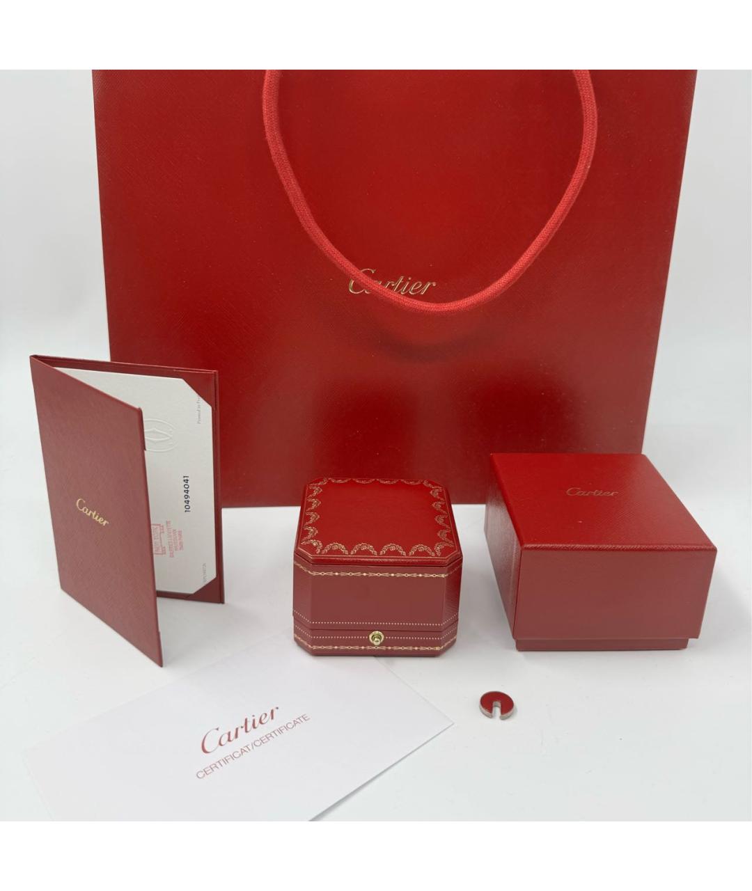 CARTIER Золотое кольцо из розового золота, фото 2