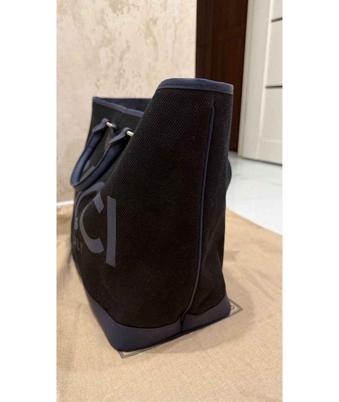 GUCCI Темно-синяя сумка тоут, фото 2