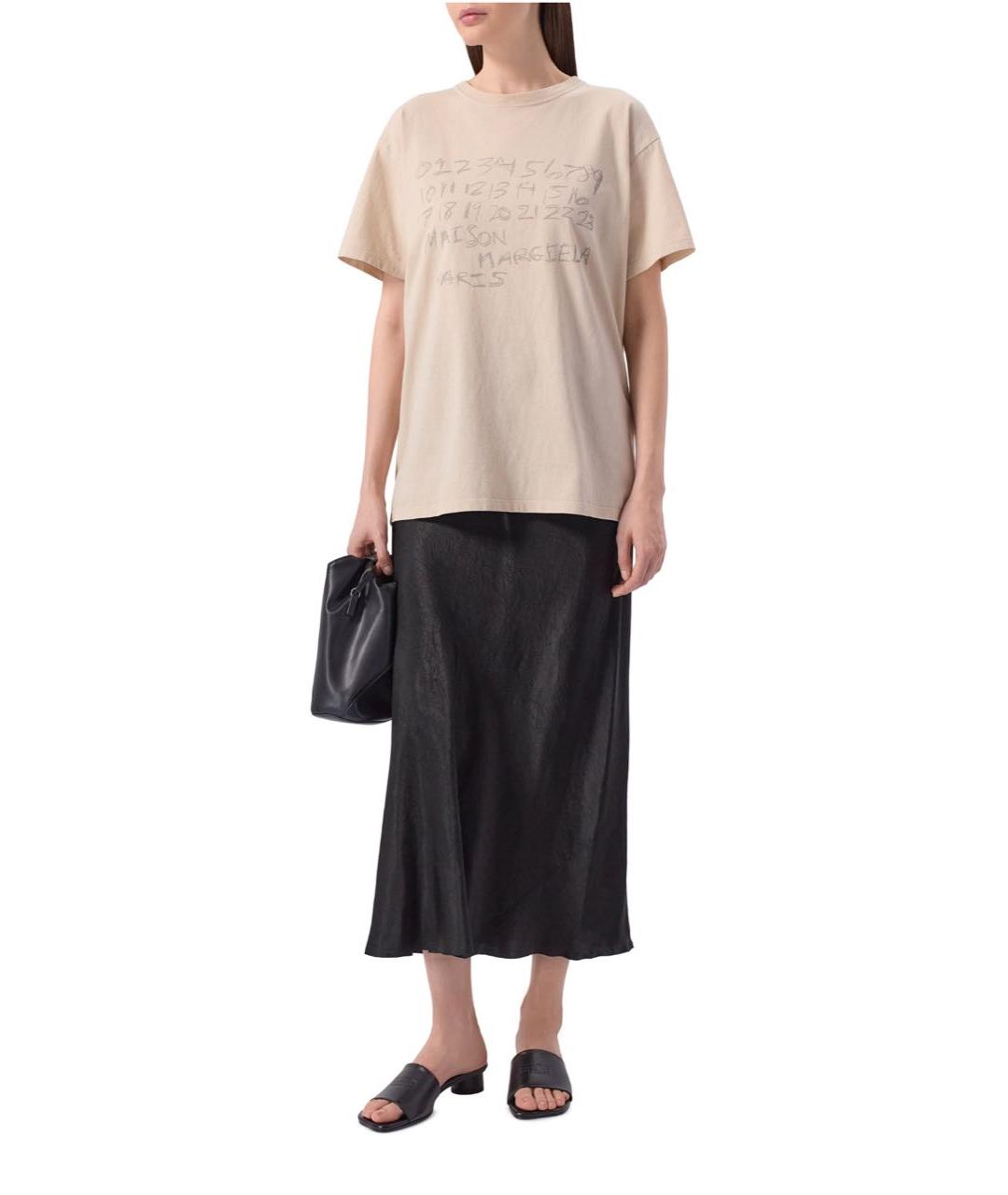 MM6 MAISON MARGIELA Черные кожаные мюли, фото 6