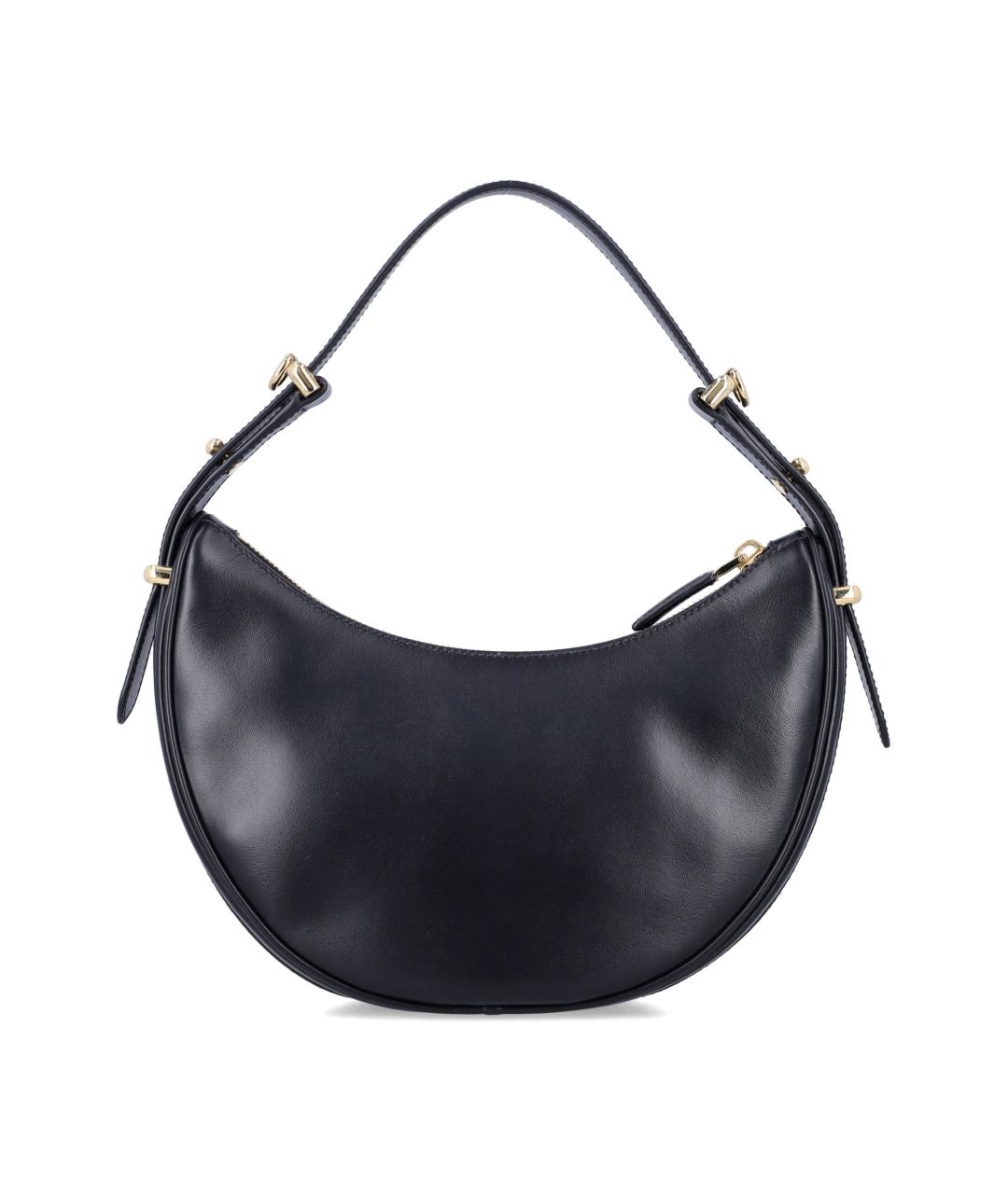 PRADA Черная кожаная сумка через плечо, фото 4