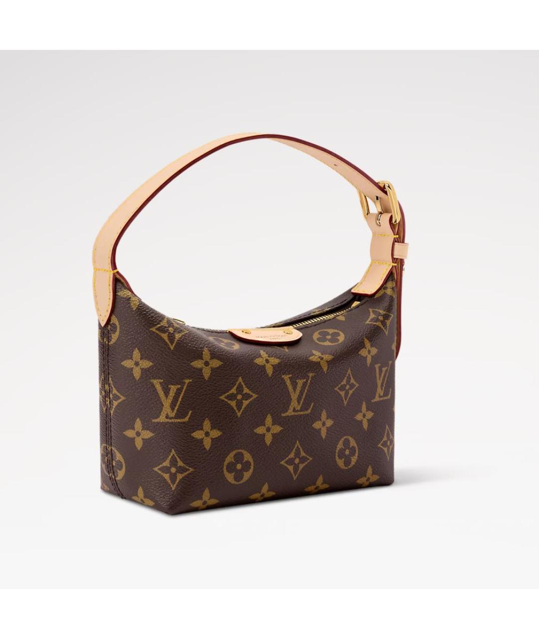 LOUIS VUITTON Коричневая сумка с короткими ручками, фото 3