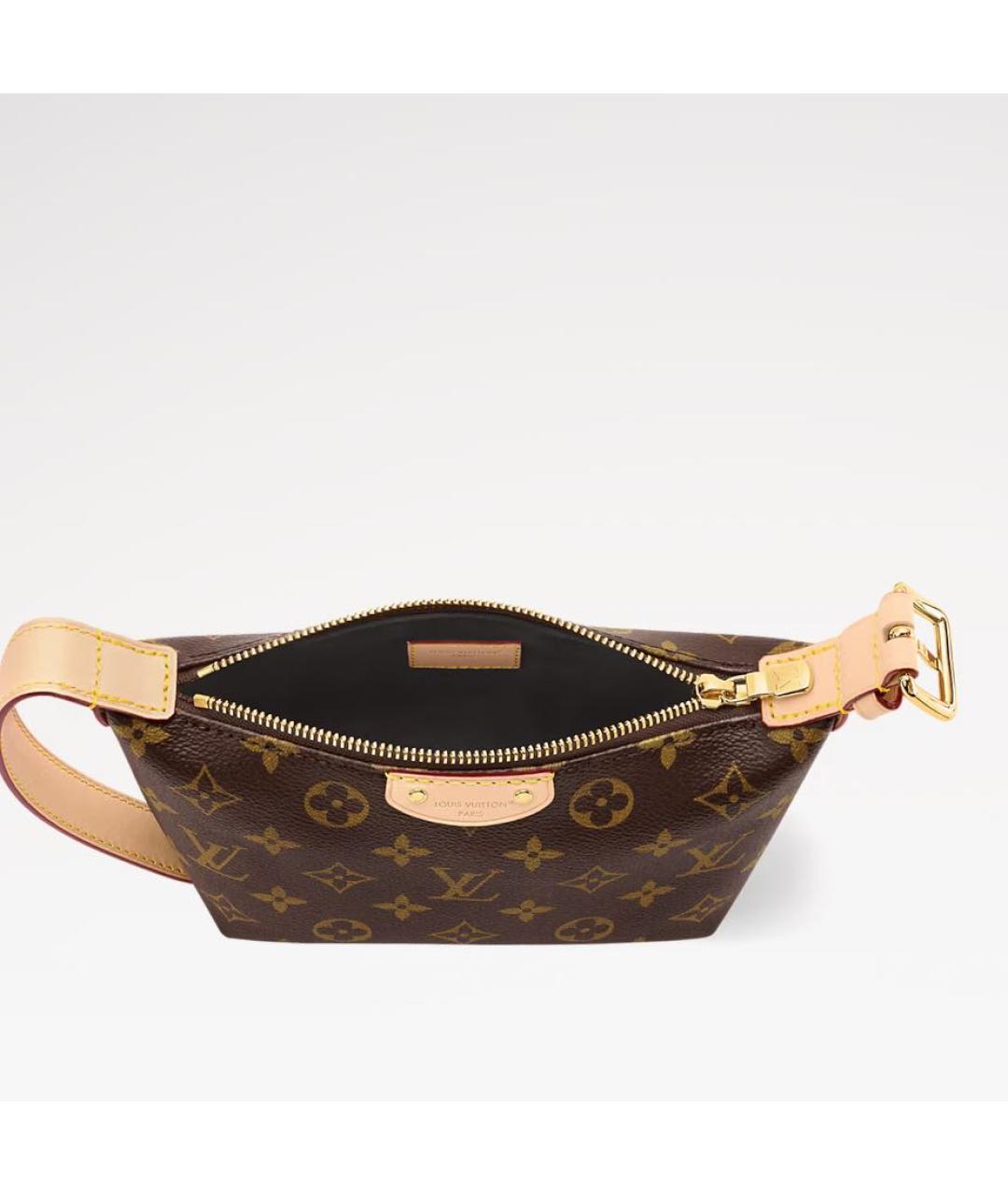 LOUIS VUITTON Коричневая сумка с короткими ручками, фото 4