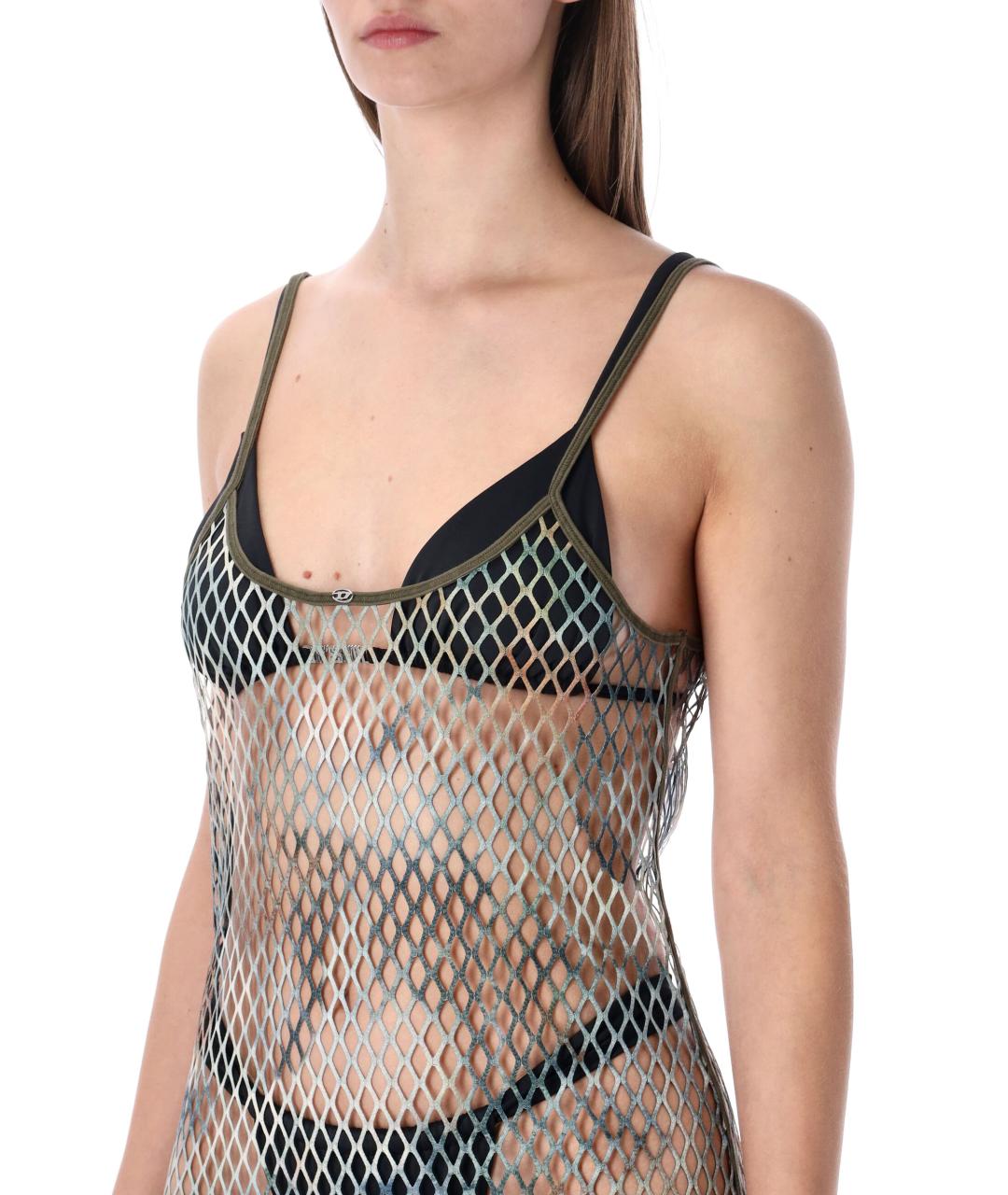 DIESEL Полиэстеровое платье, фото 3