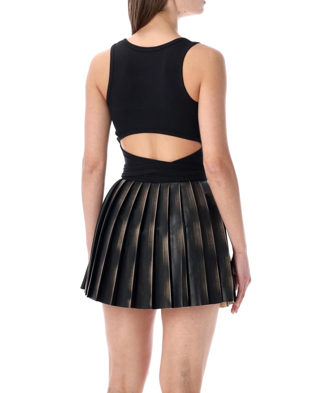 DIESEL Черная хлопковая майка, фото 3