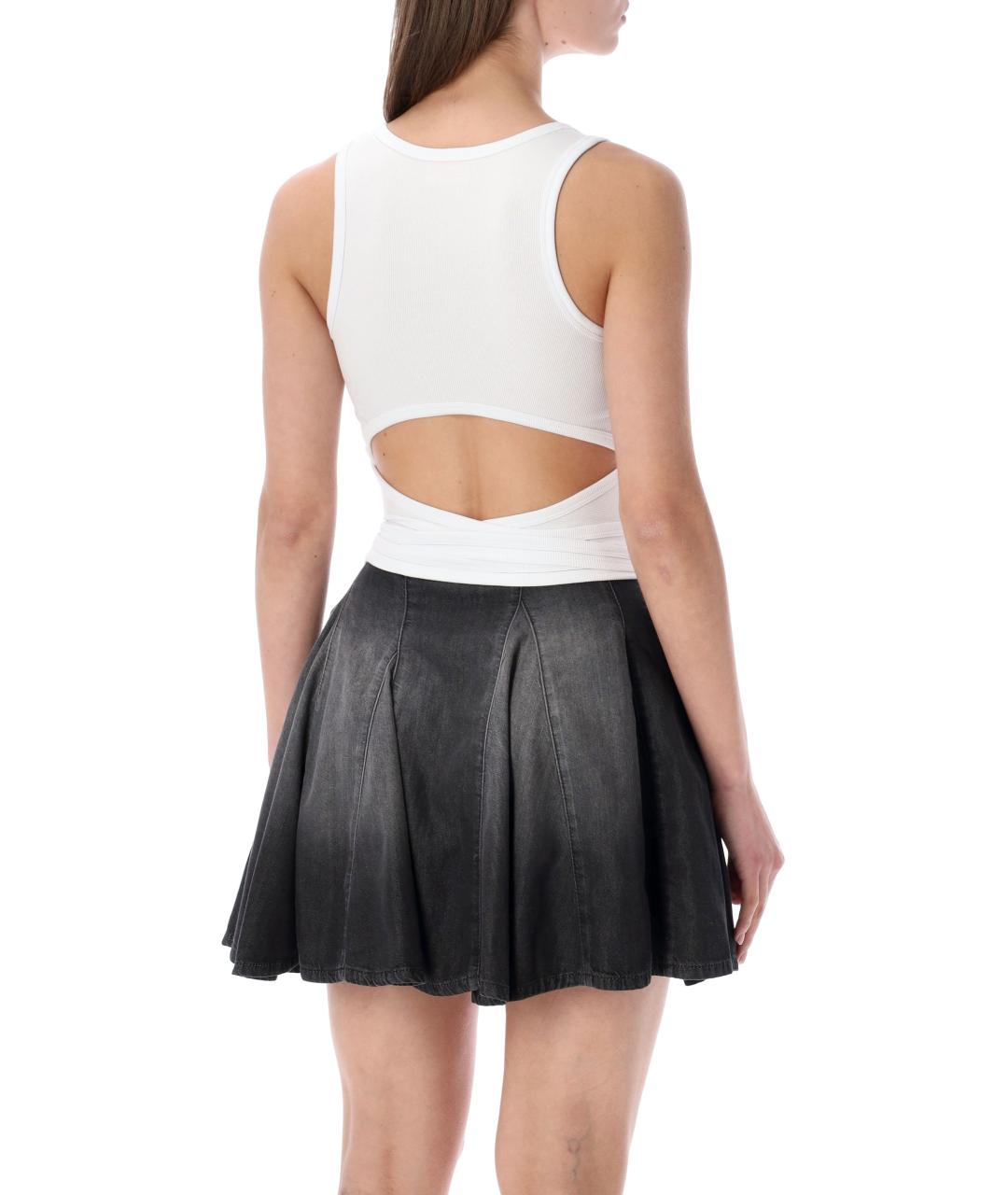 DIESEL Белая хлопковая майка, фото 2