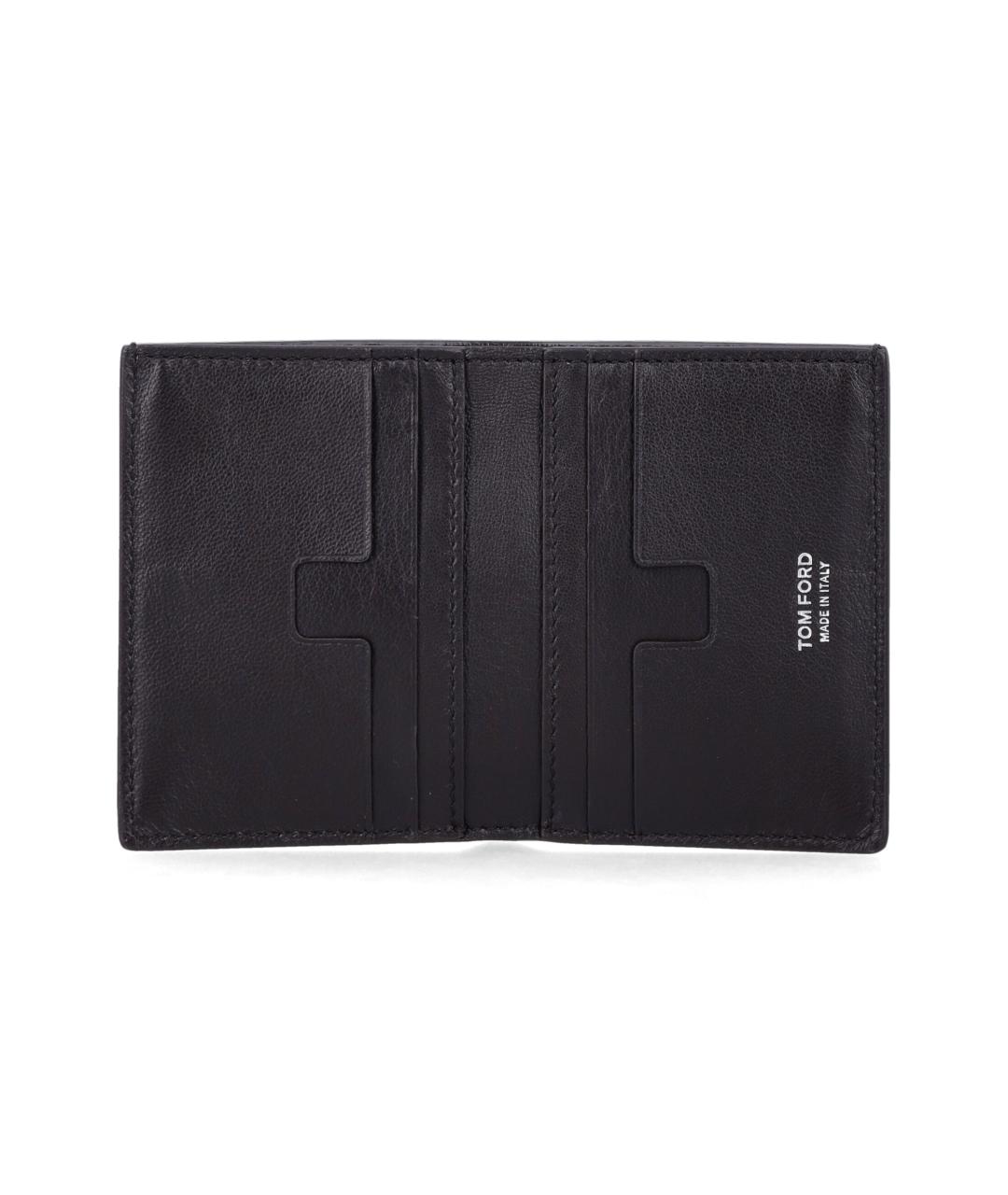 TOM FORD Коричневый кожаный кошелек, фото 3