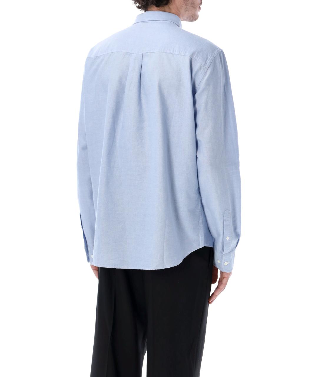 ISABEL MARANT Голубая хлопковая кэжуал рубашка, фото 2