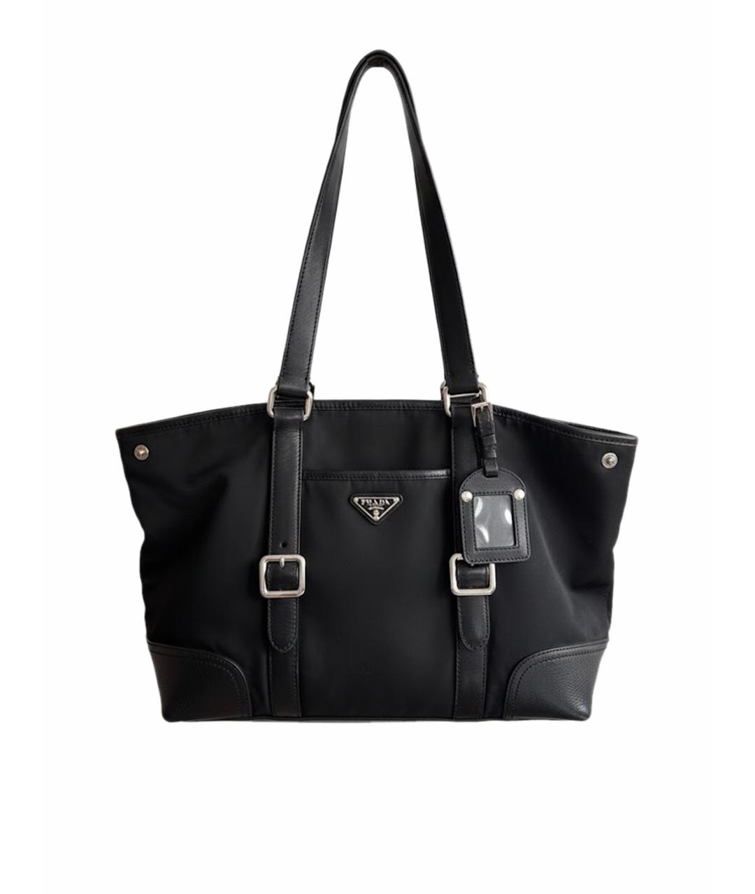 PRADA Черная сумка тоут, фото 6