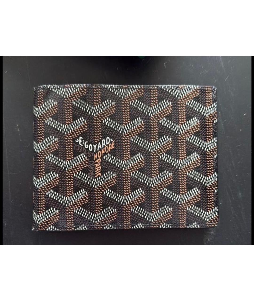 GOYARD Черный кошелек, фото 4