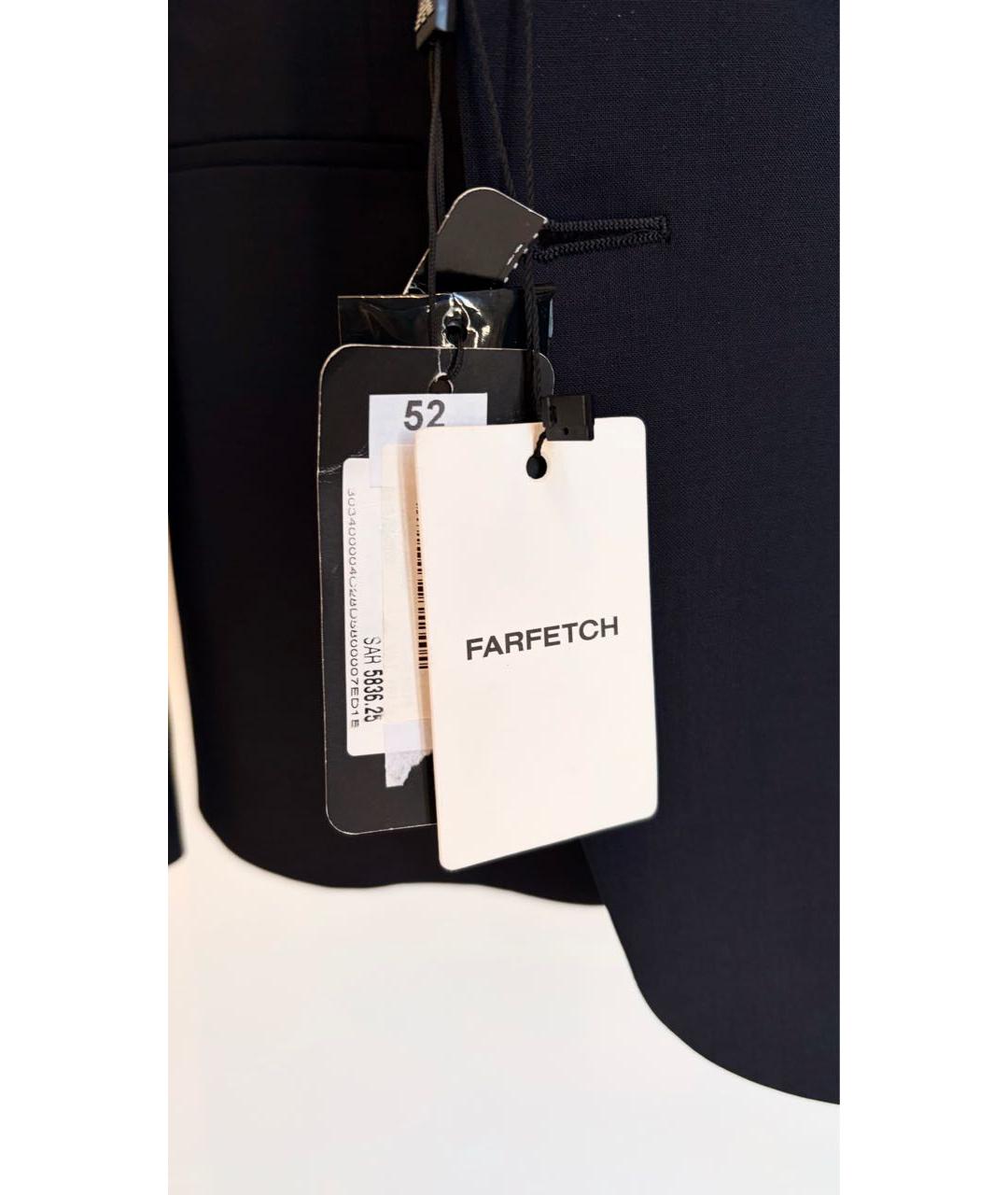 EMPORIO ARMANI Черный шерстяной пиджак, фото 6