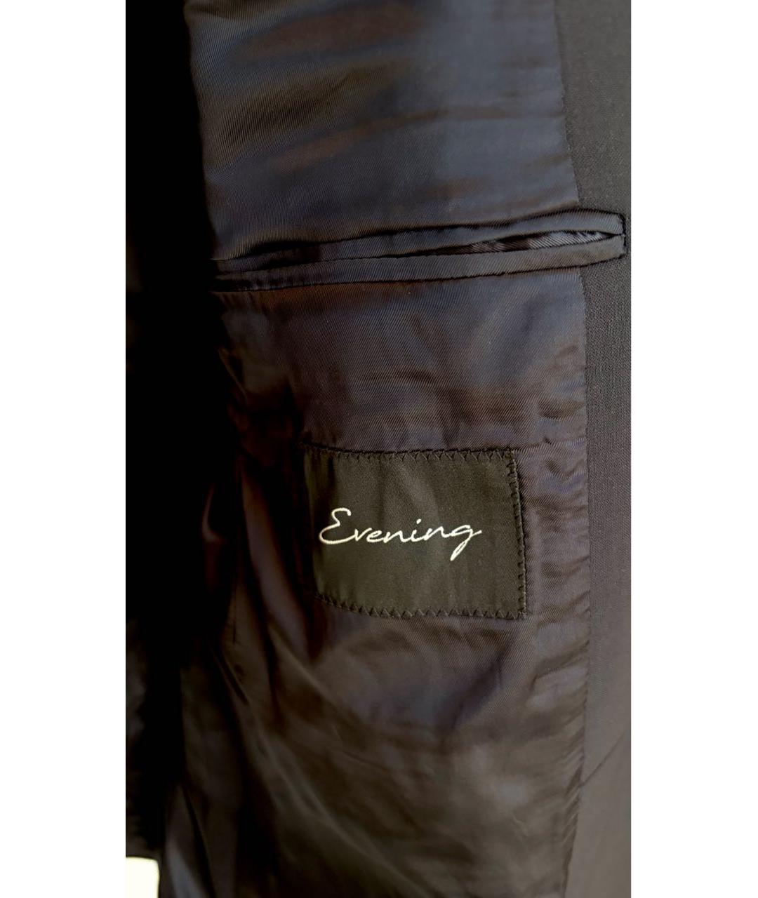 EMPORIO ARMANI Черный шерстяной пиджак, фото 5