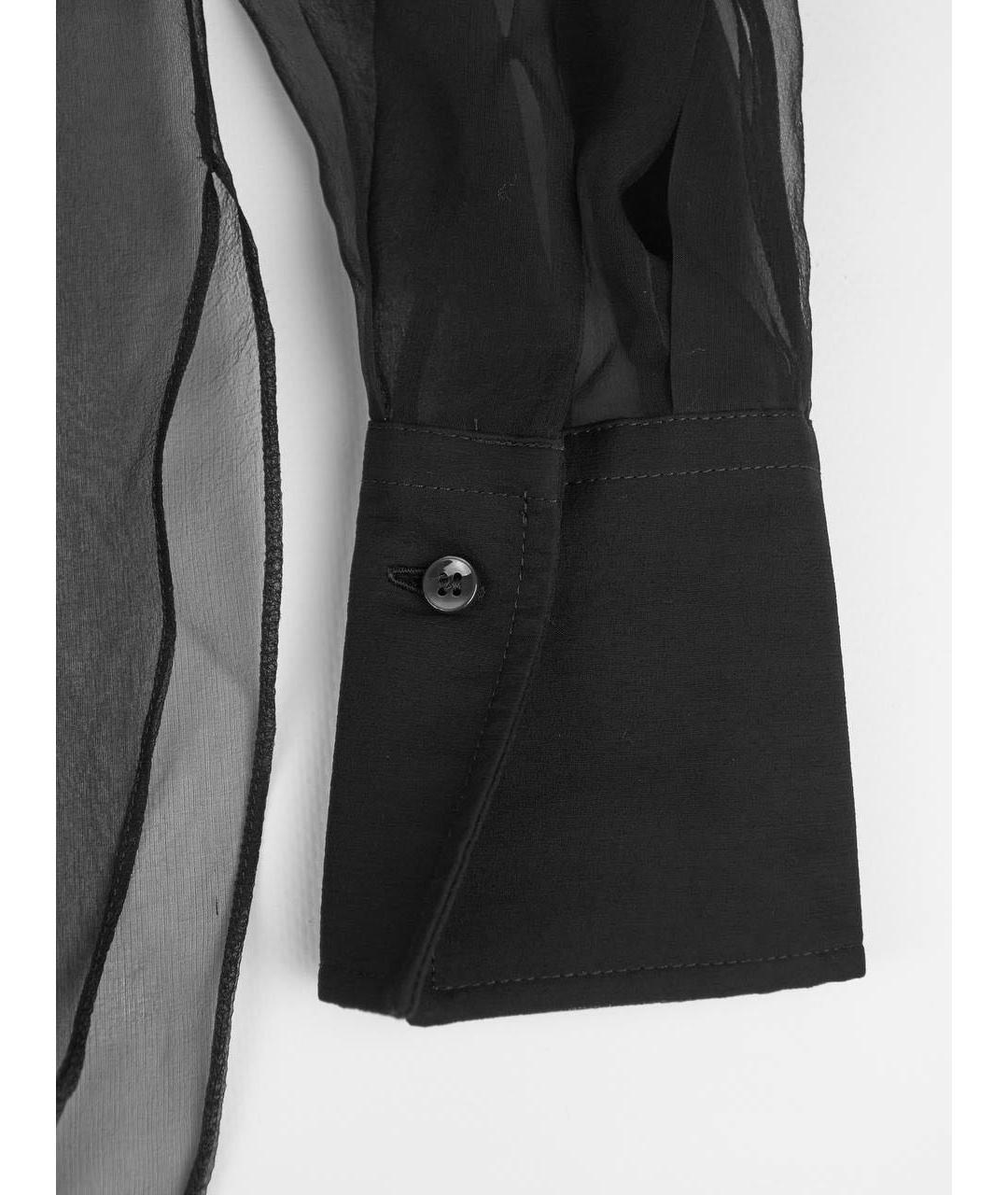 BRUNELLO CUCINELLI Черная хлопковая рубашка, фото 7