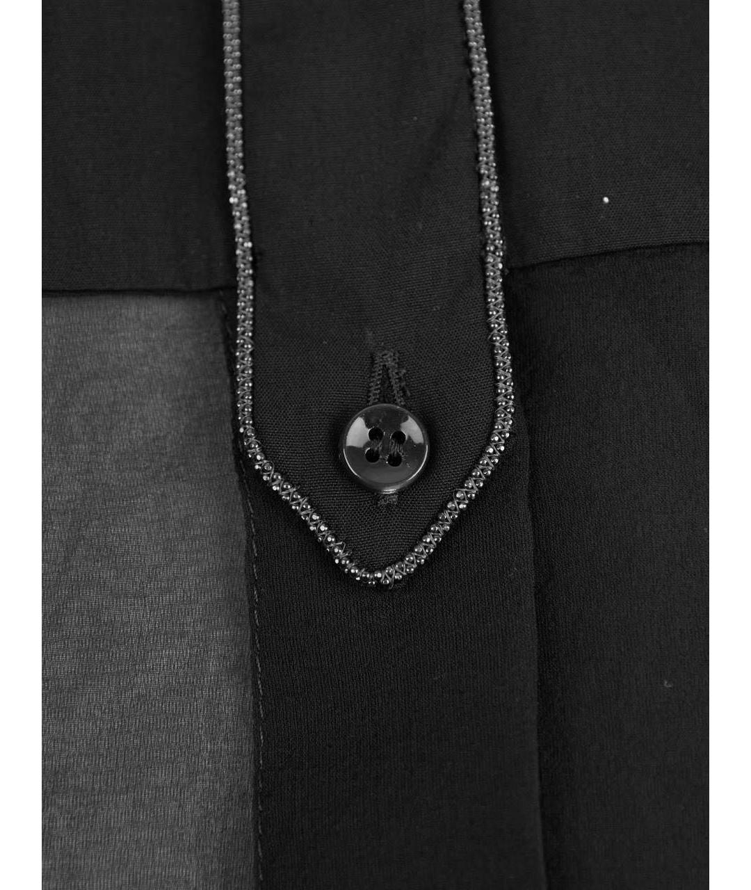 BRUNELLO CUCINELLI Черная хлопковая рубашка, фото 6