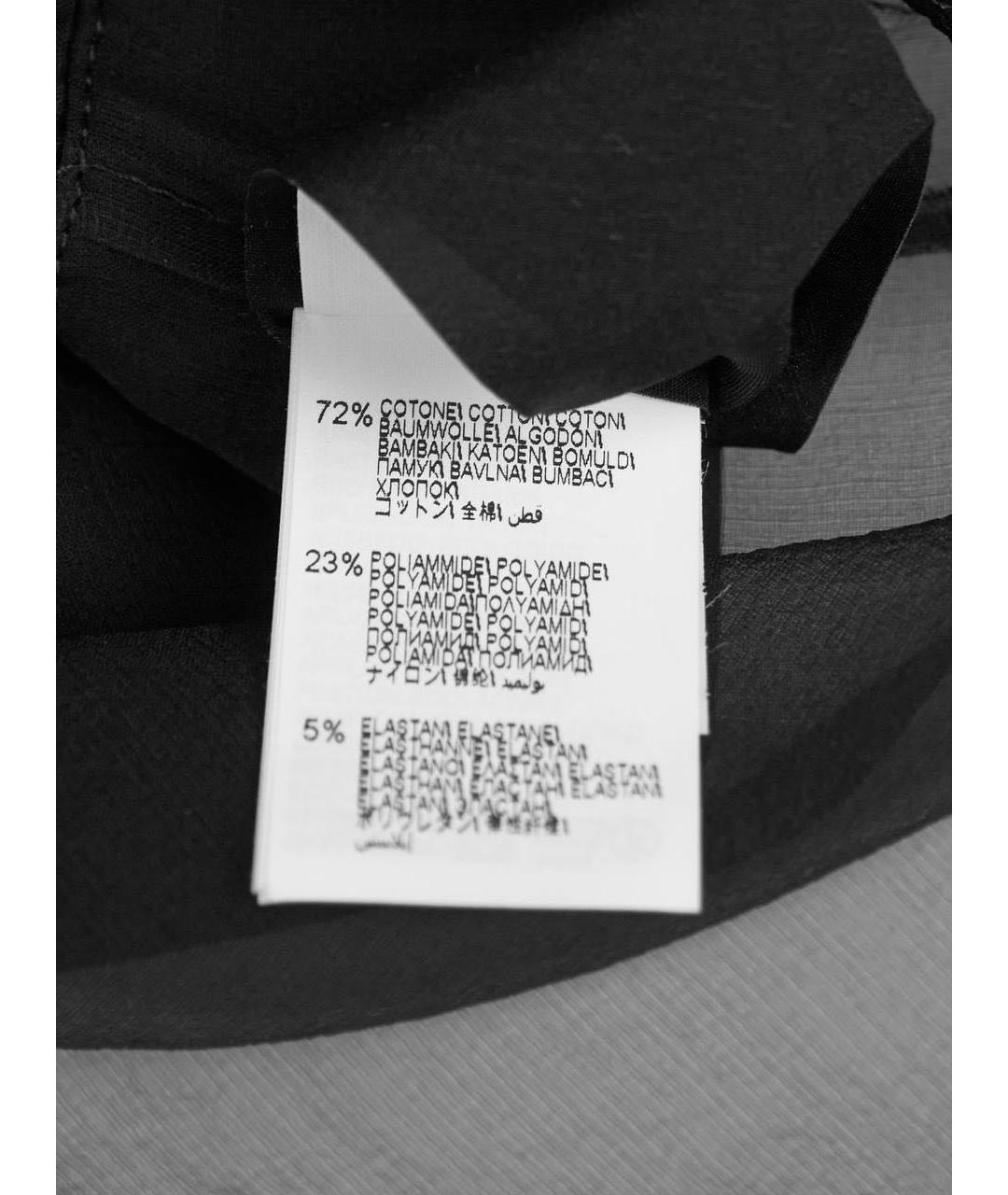 BRUNELLO CUCINELLI Черная хлопковая рубашка, фото 8