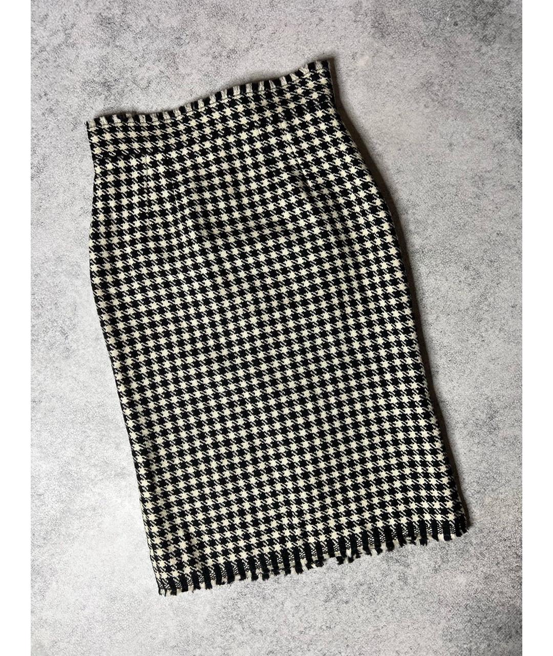 DOLCE&GABBANA Мульти твидовая юбка миди, фото 6