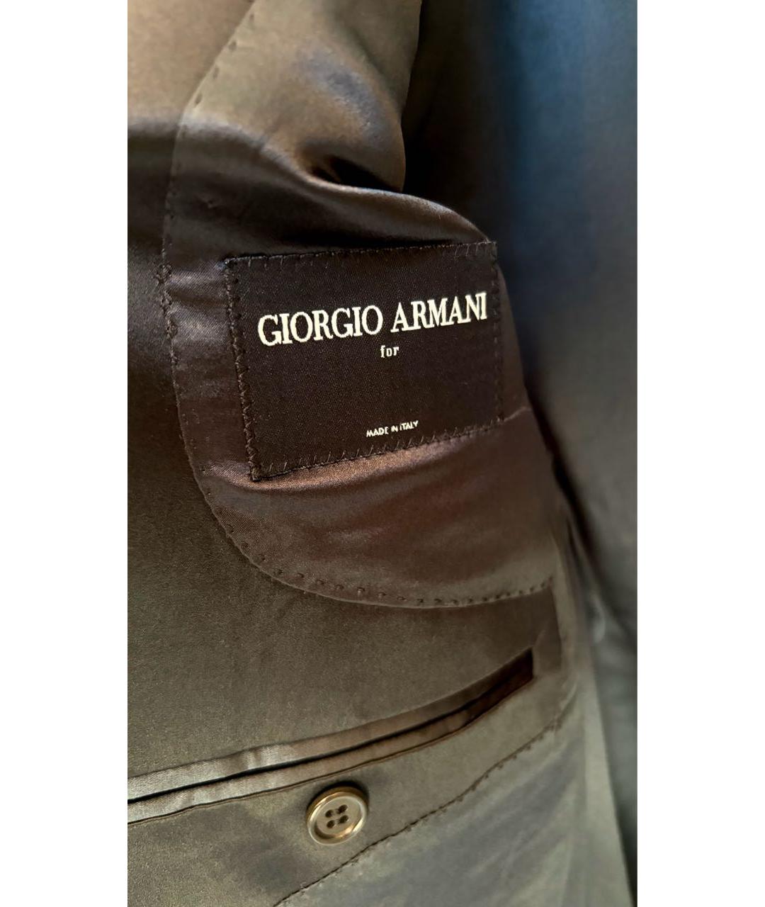 GIORGIO ARMANI Черный шерстяной пиджак, фото 4