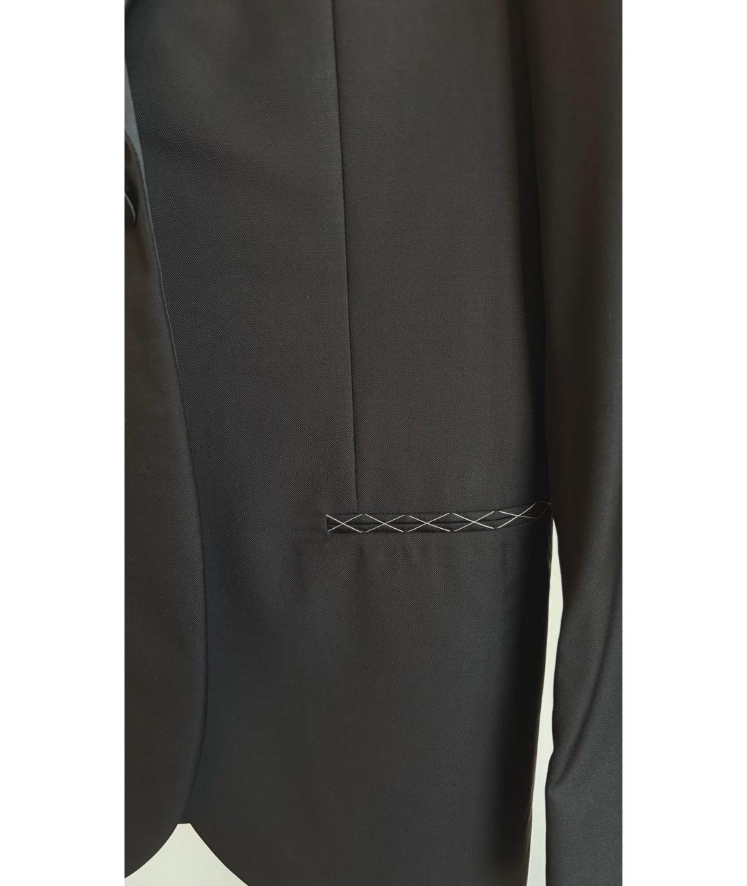 GIORGIO ARMANI Черный шерстяной пиджак, фото 6