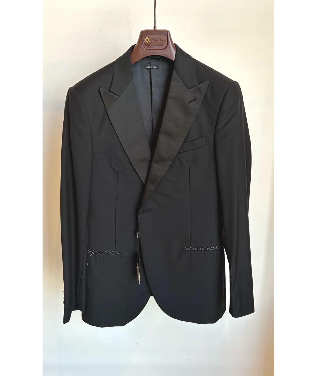 GIORGIO ARMANI Черный шерстяной пиджак, фото 8