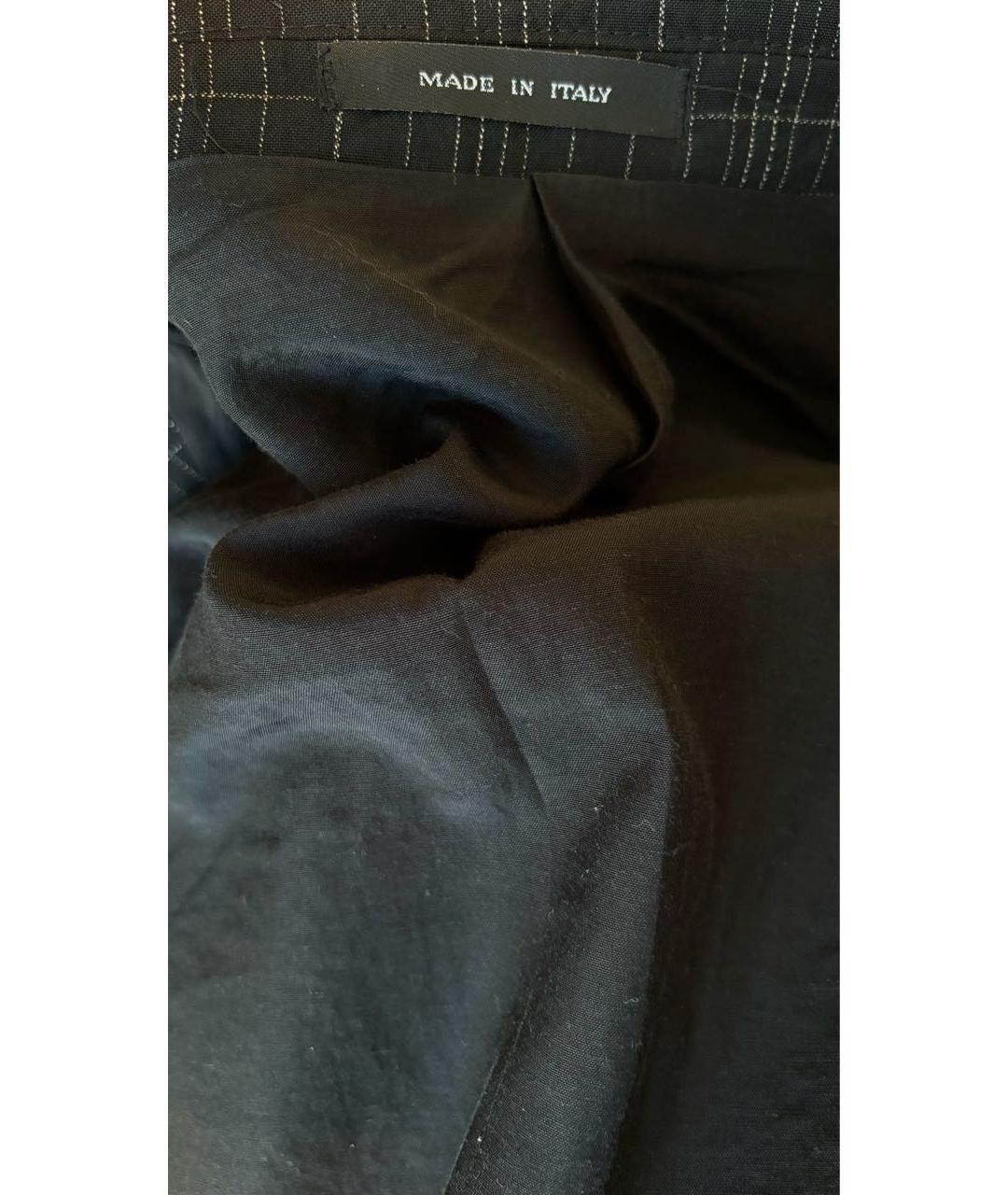 EMPORIO ARMANI Антрацитовый шерстяной пиджак, фото 8