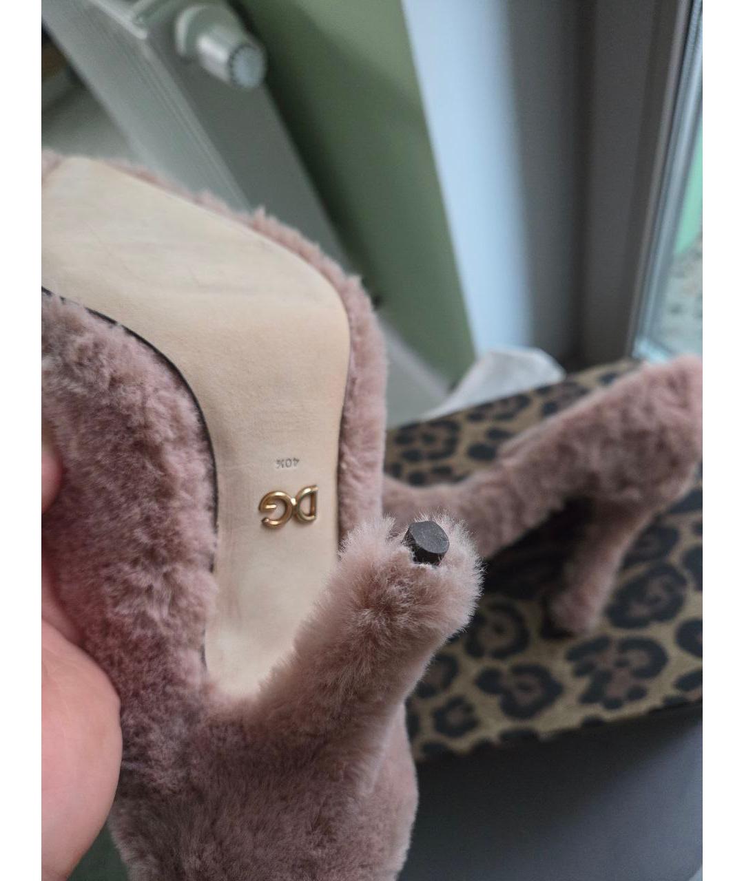 DOLCE&GABBANA Розовые туфли, фото 7