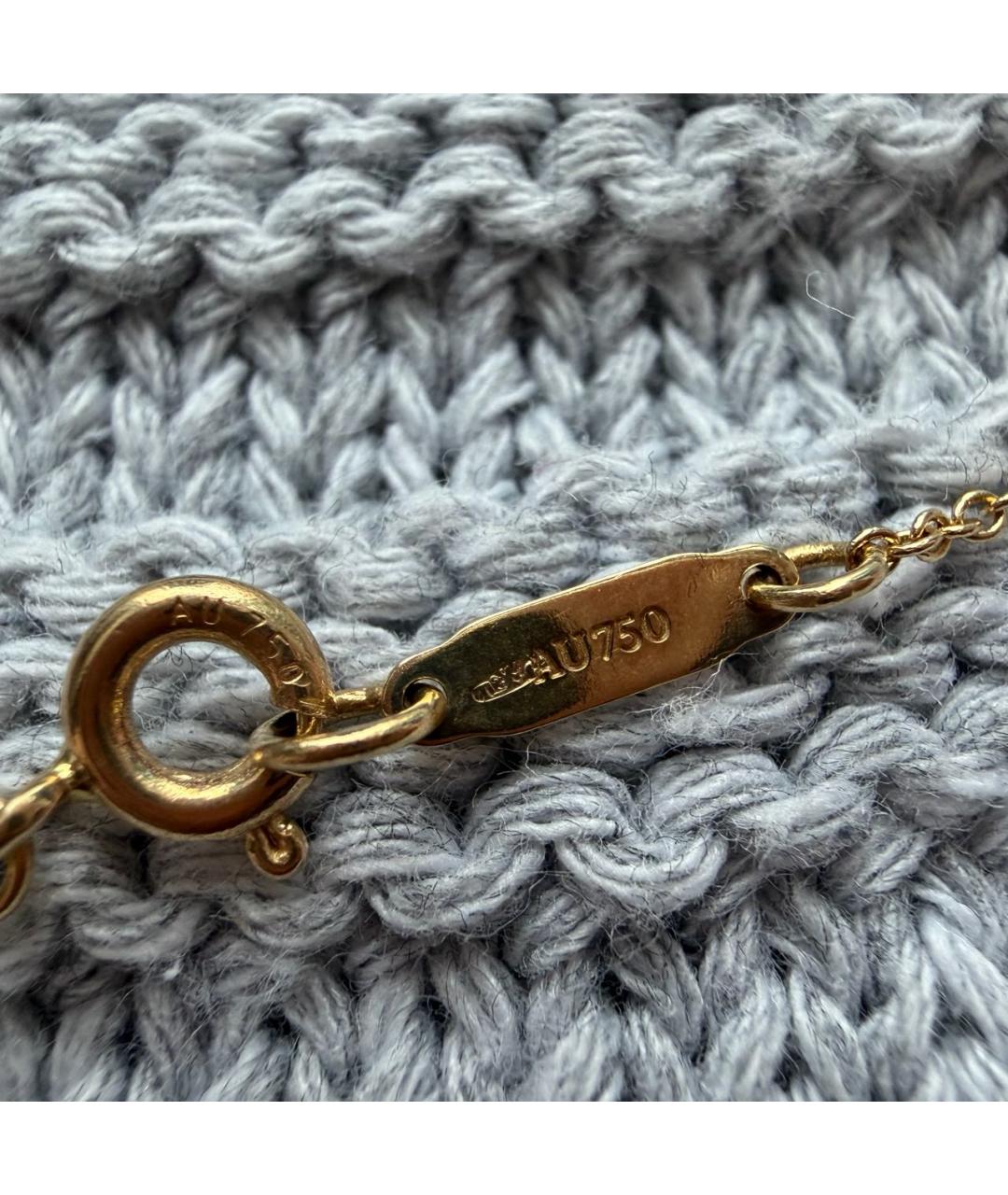 TIFFANY&CO Золотое колье из желтого золота, фото 8