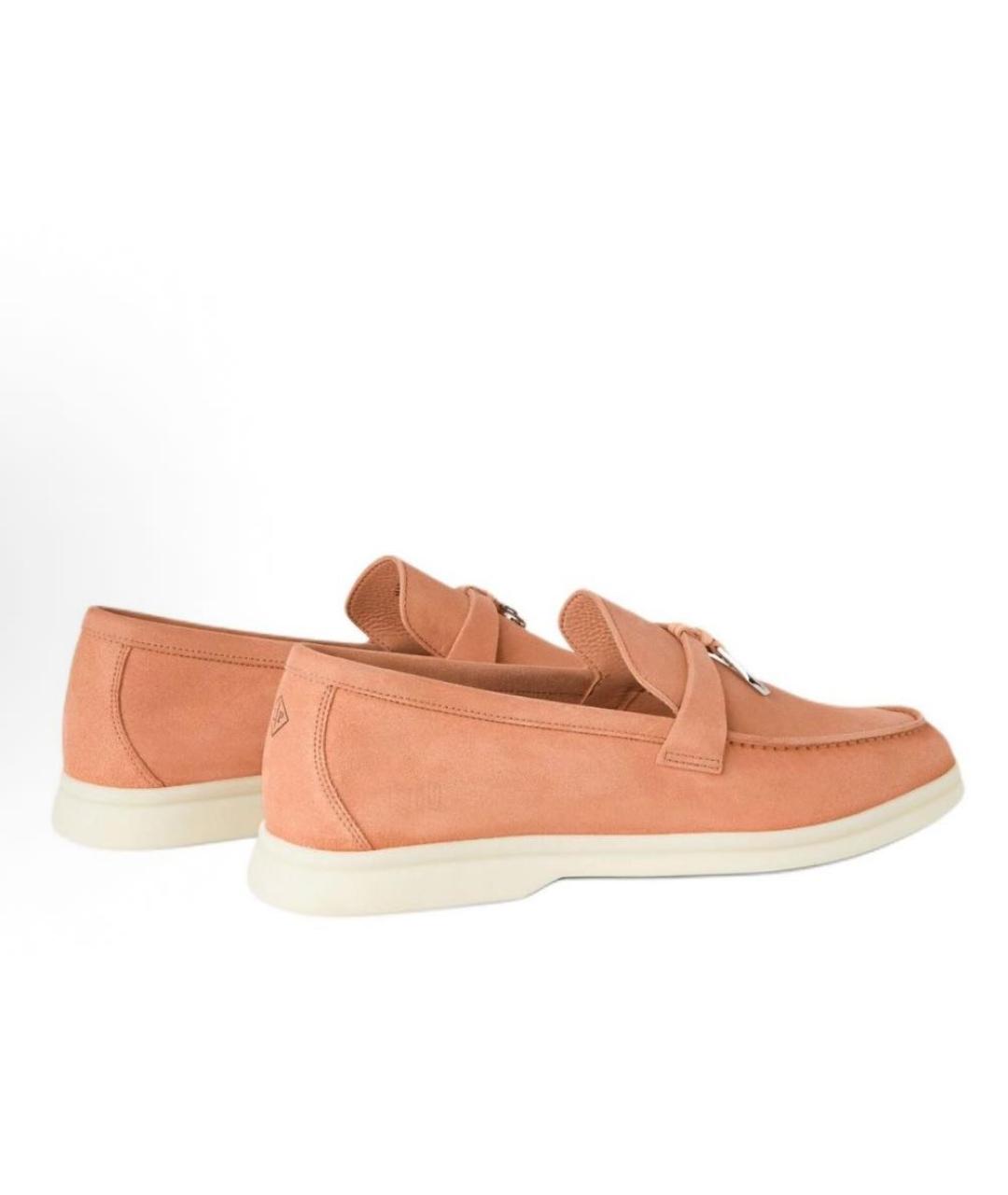 LORO PIANA Замшевые лоферы, фото 3