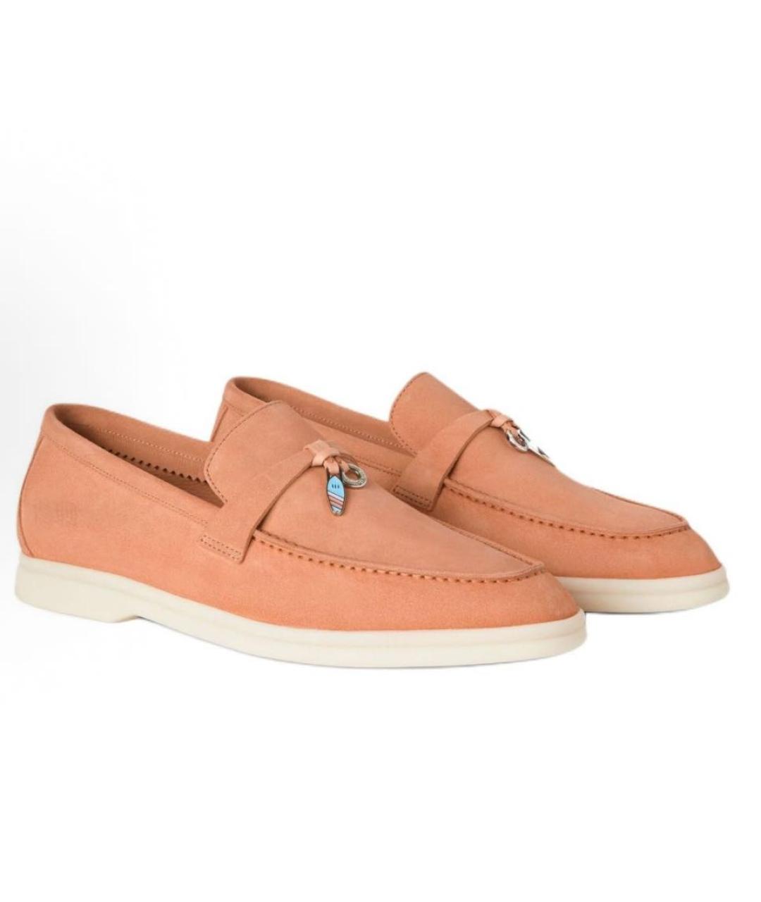 LORO PIANA Замшевые лоферы, фото 2