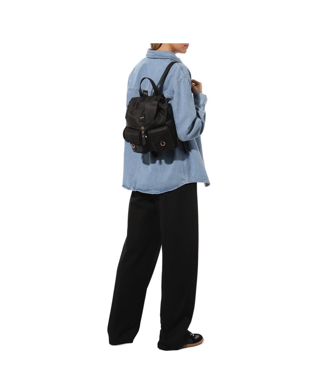 HUGO BOSS Черный рюкзак, фото 7