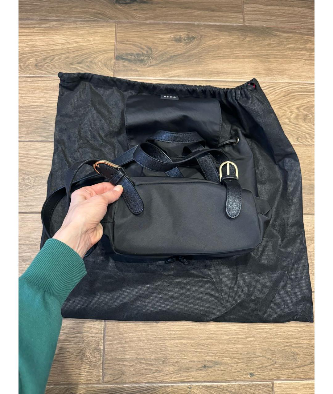 HUGO BOSS Черный рюкзак, фото 3