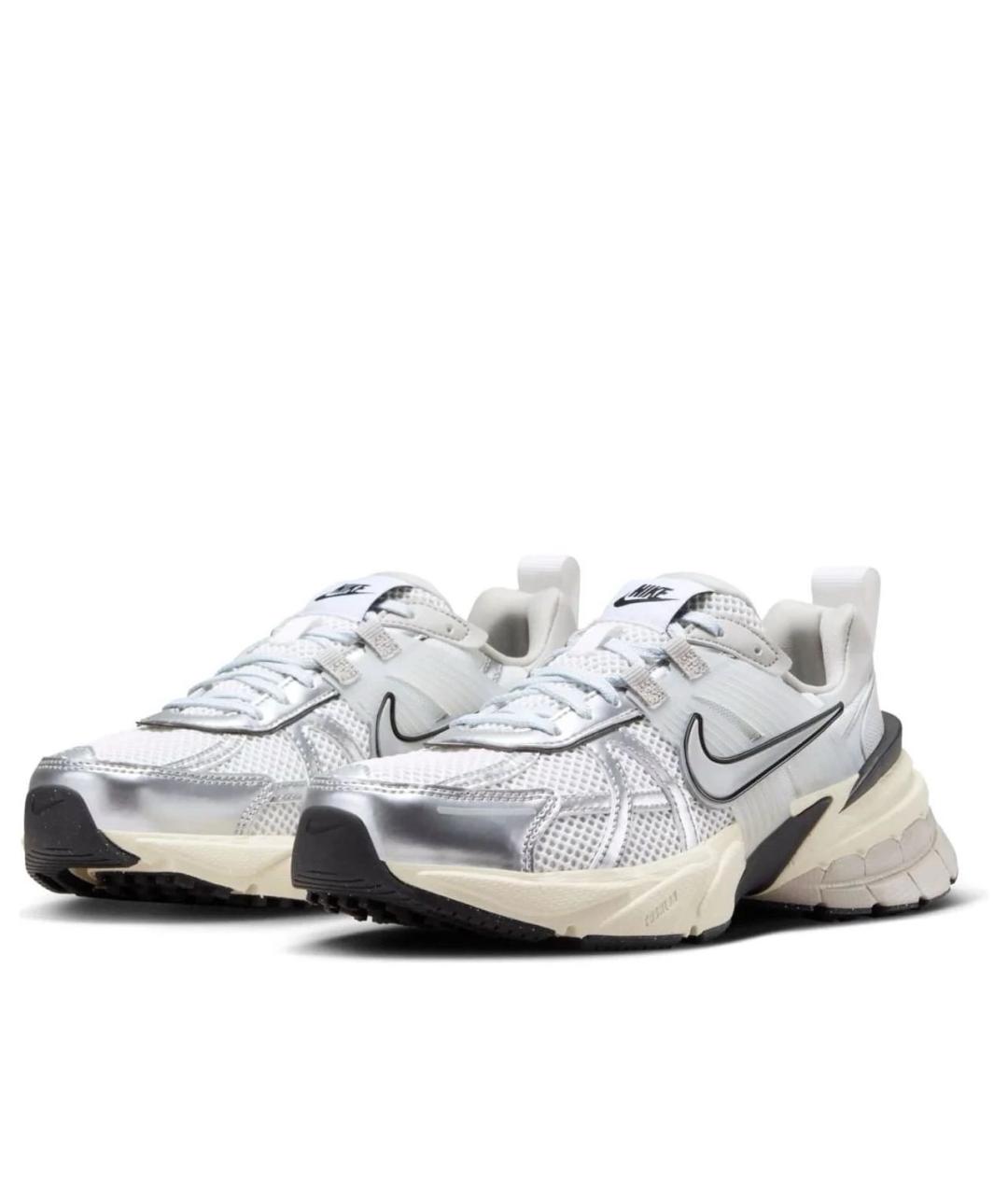 NIKE Белые текстильные кроссовки, фото 6