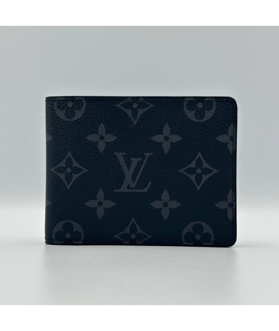 LOUIS VUITTON Черный кошелек, фото 4