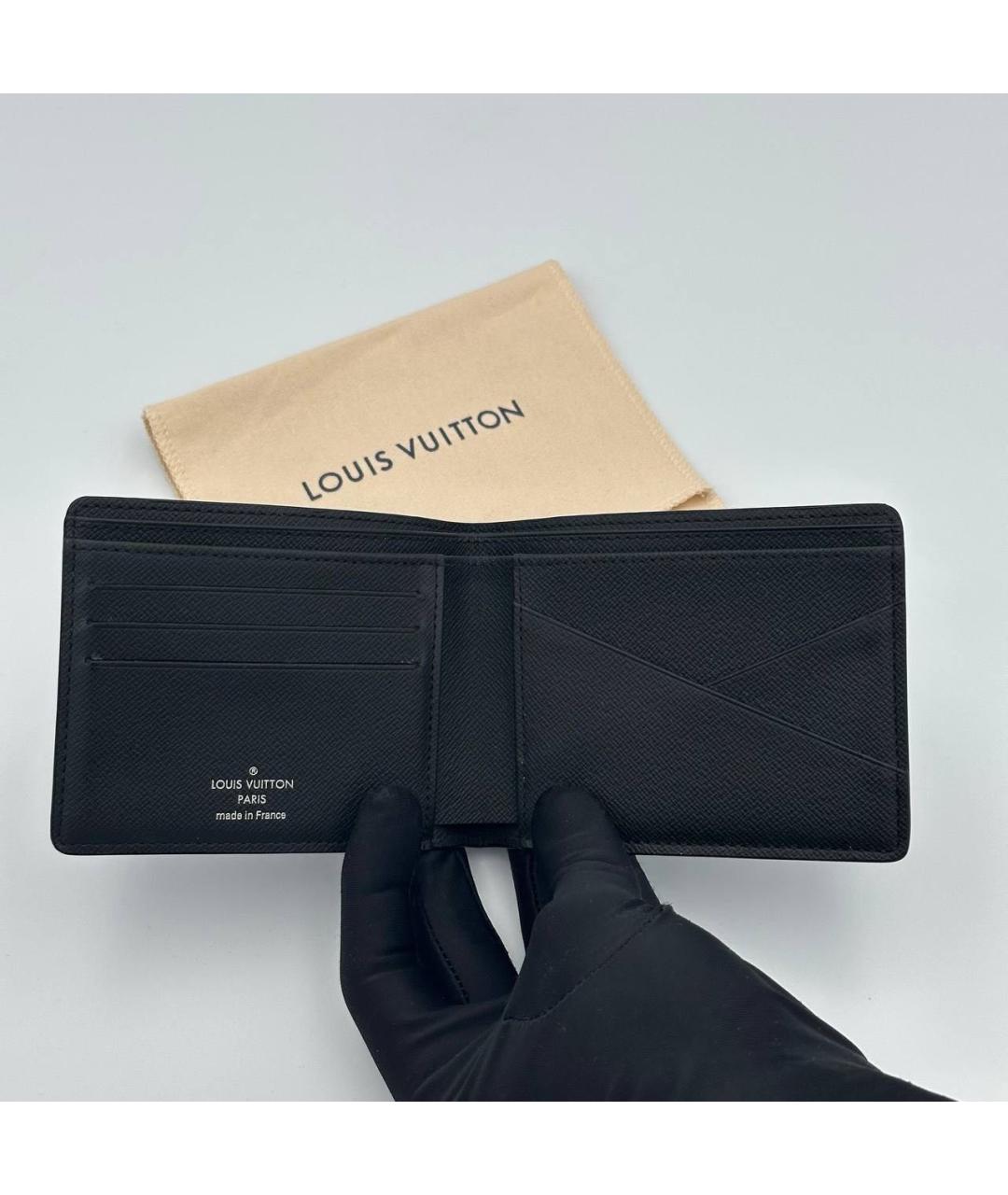 LOUIS VUITTON Черный кошелек, фото 2