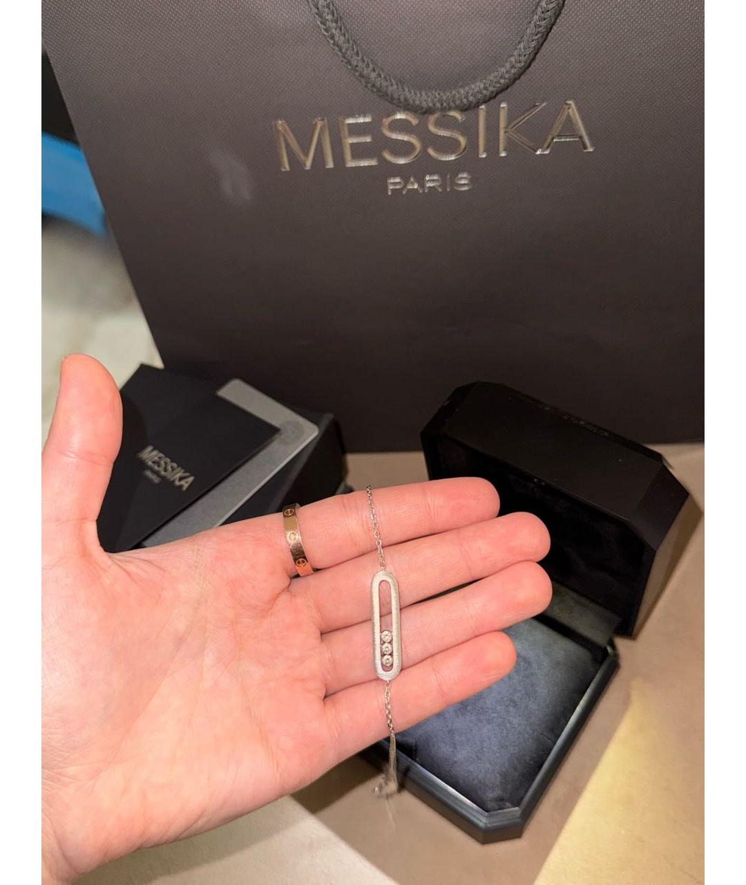 MESSIKA Белый браслет из белого золота, фото 2