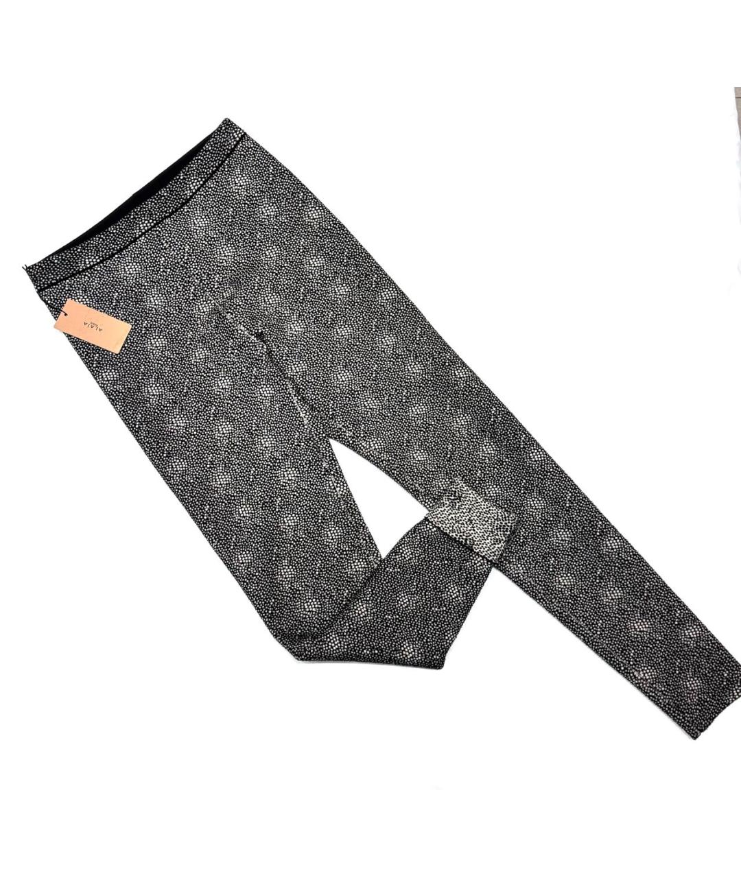 ALAIA Серые шерстяные леггинсы и велосипедки, фото 6